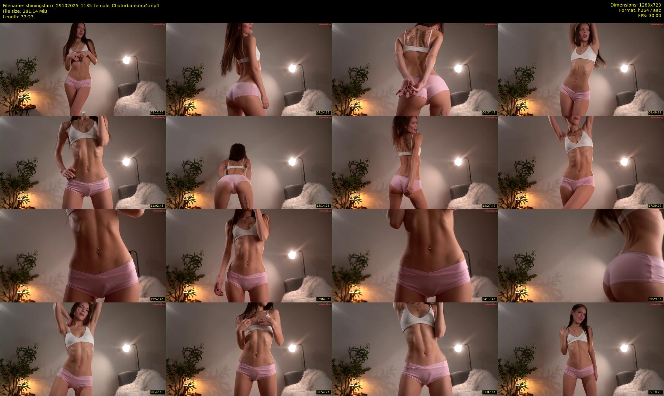 shiningstarrr — 38 minute Chaturbate female cam show recording, 720p, Oct 29, 2025