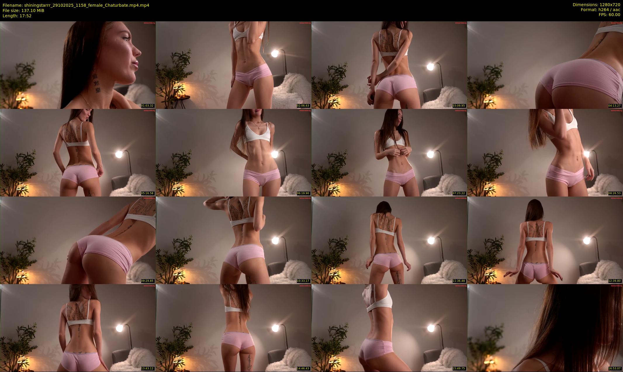 shiningstarrr — 18 minute Chaturbate female cam show recording, 720p, Oct 29, 2025