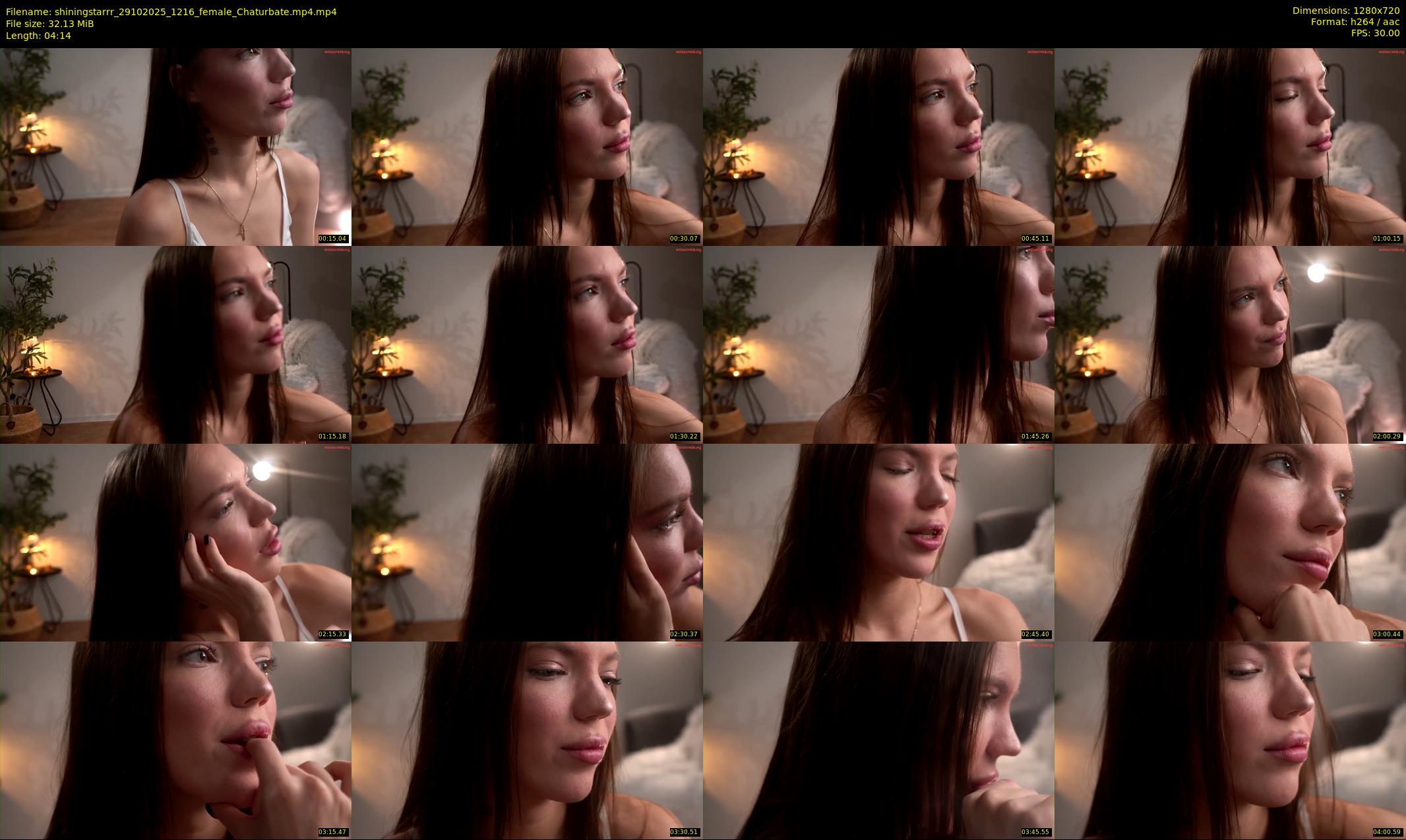 shiningstarrr — 5 minute Chaturbate female cam show recording, 720p, Oct 29, 2025