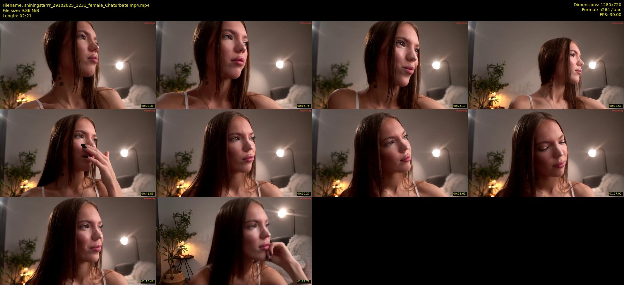 shiningstarrr — 3 minute Chaturbate female cam show recording, 720p, Oct 29, 2025