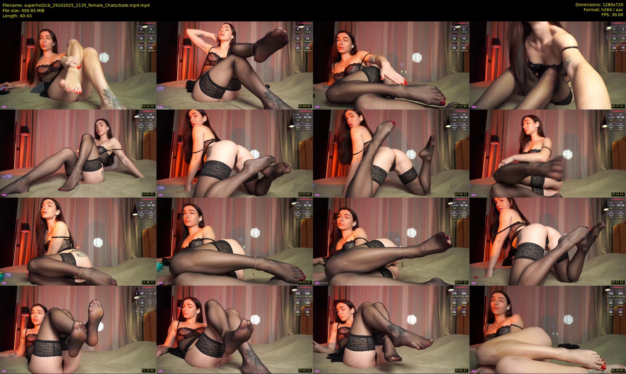 superhot2cb — 41 minute Chaturbate female cam show recording, 720p, Oct 29, 2025