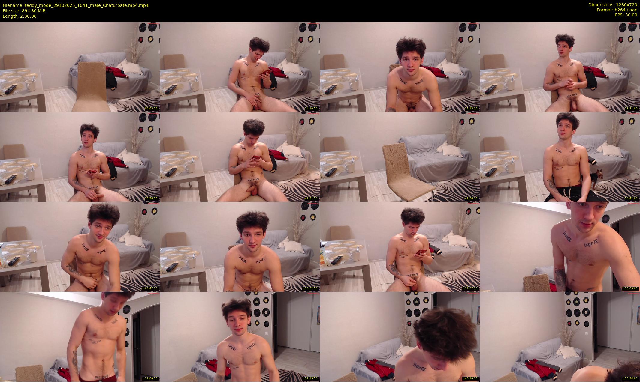 teddy_mode — 120 minute Chaturbate couple cam show recording, 720p, Oct 29, 2025