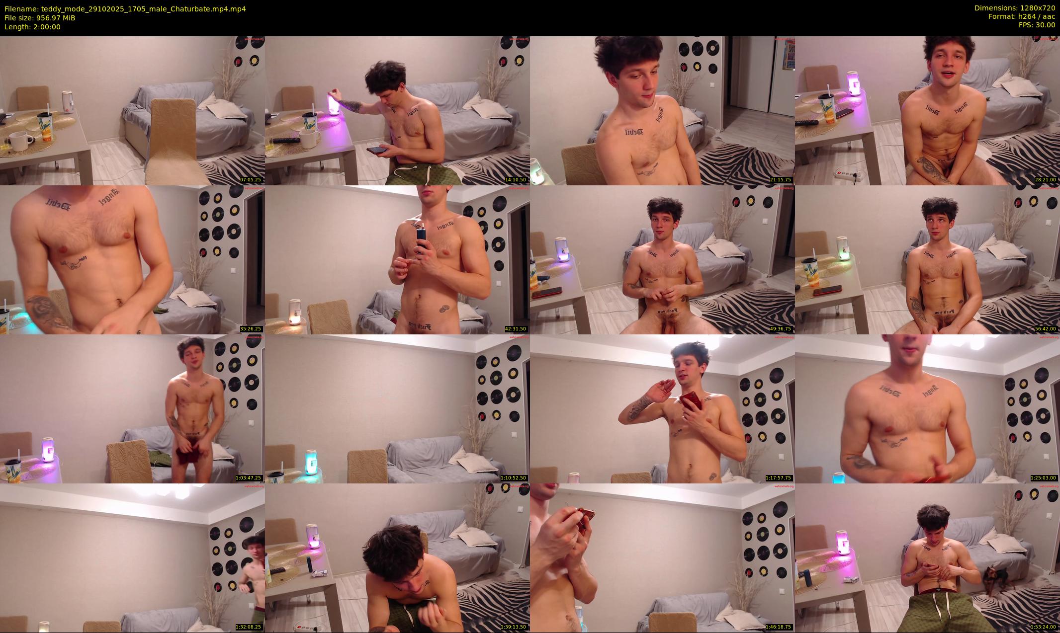 teddy_mode — 120 minute Chaturbate couple cam show recording, 720p, Oct 29, 2025