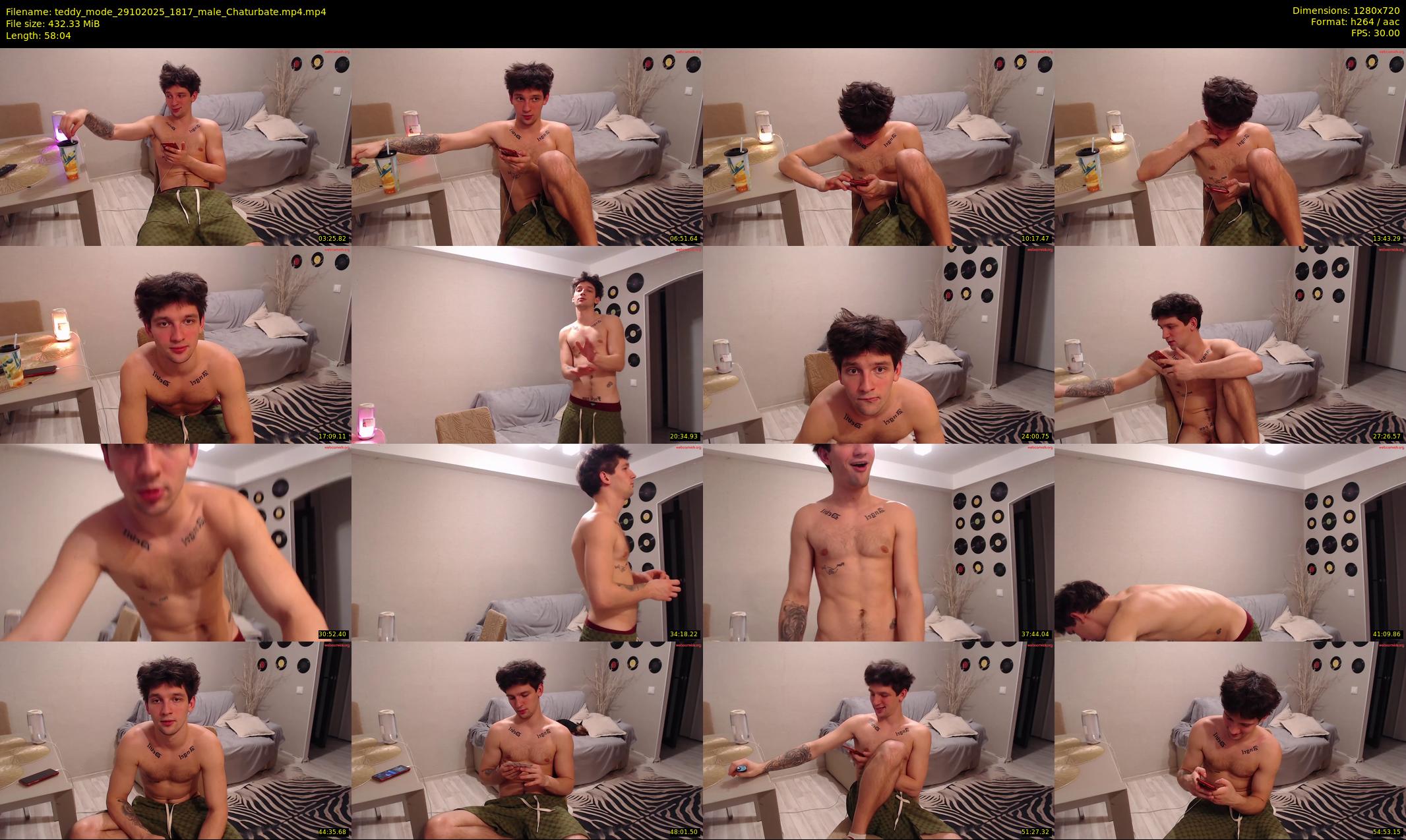 teddy_mode — 59 minute Chaturbate couple cam show recording, 720p, Oct 29, 2025
