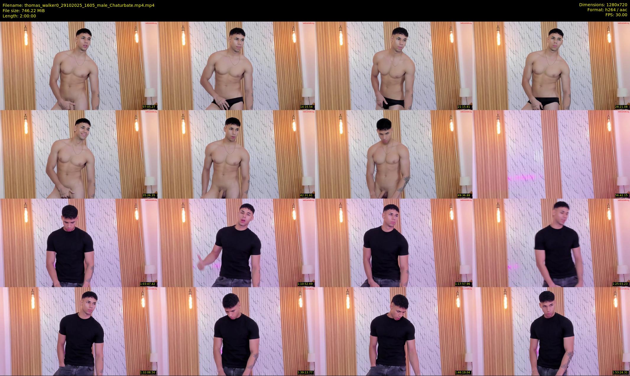 thomas_walker0 — 120 minute Chaturbate male cam show recording, 720p, Oct 29, 2025