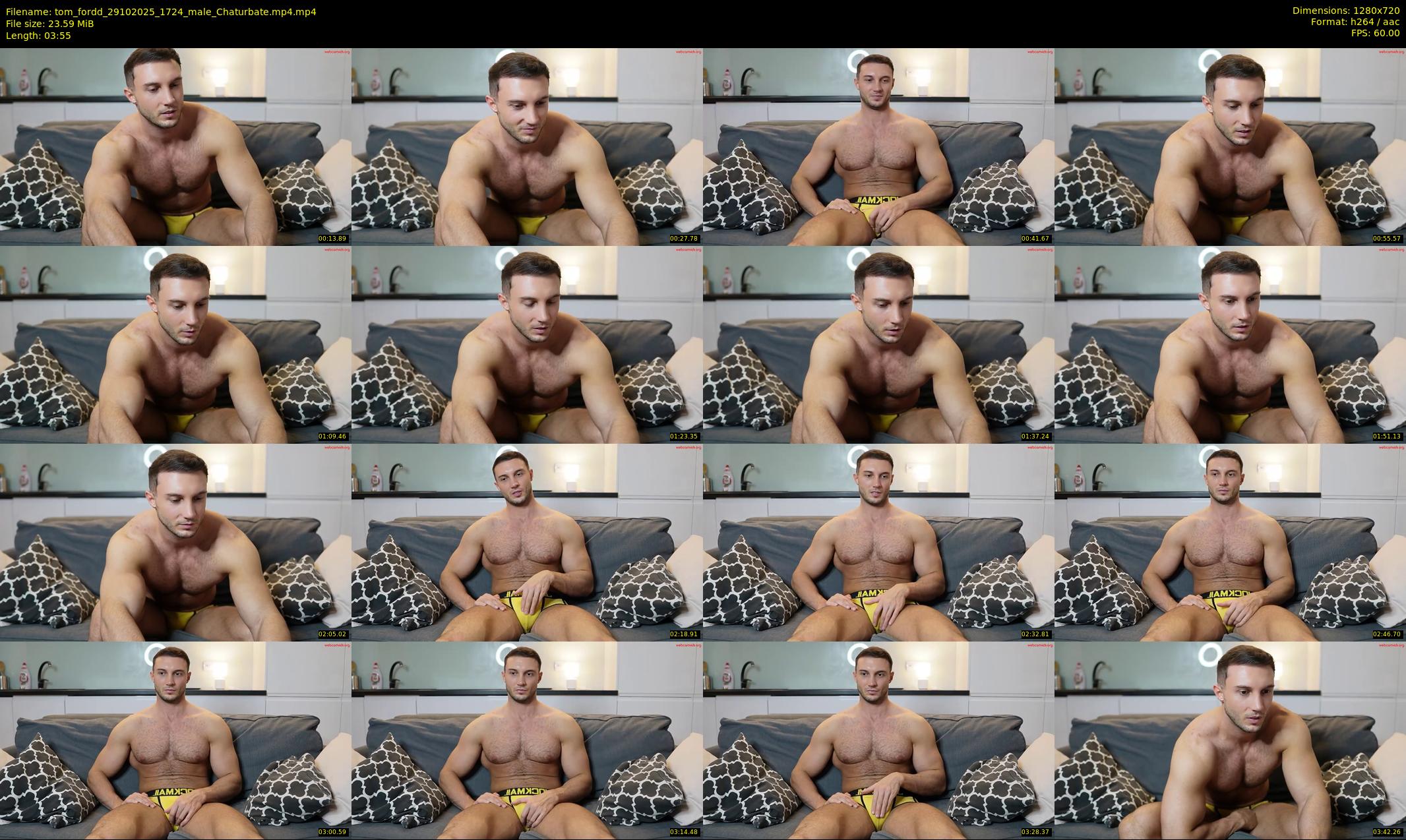 tom_fordd — 4 minute Chaturbate male cam show recording, 720p, Oct 29, 2025