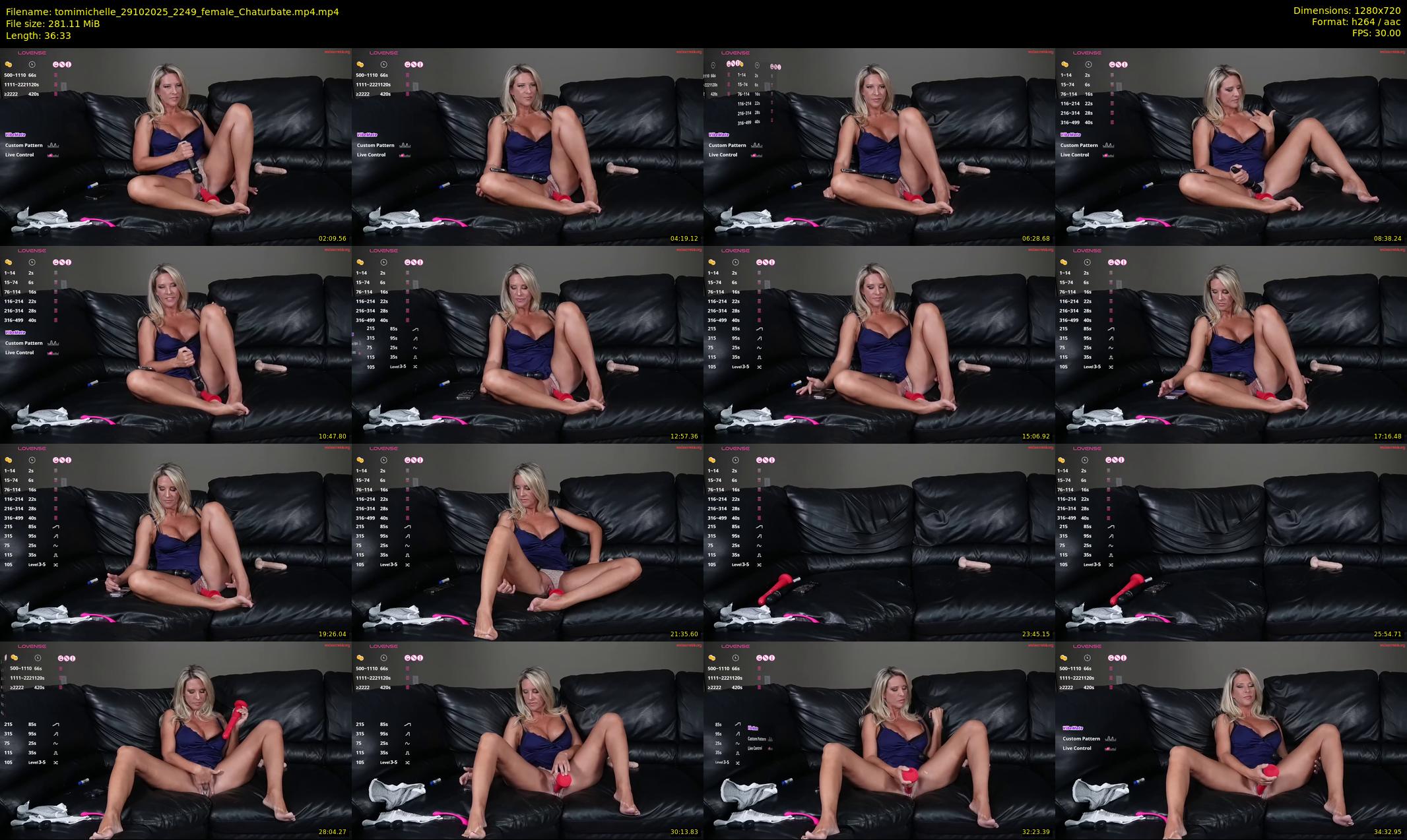 tomimichelle — 37 minute Chaturbate female cam show recording, 720p, Oct 29, 2025