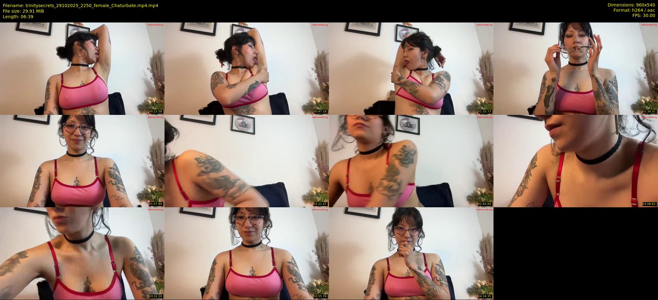 trinitysecrets — 7 minute Chaturbate female cam show recording, 480p, Oct 29, 2025