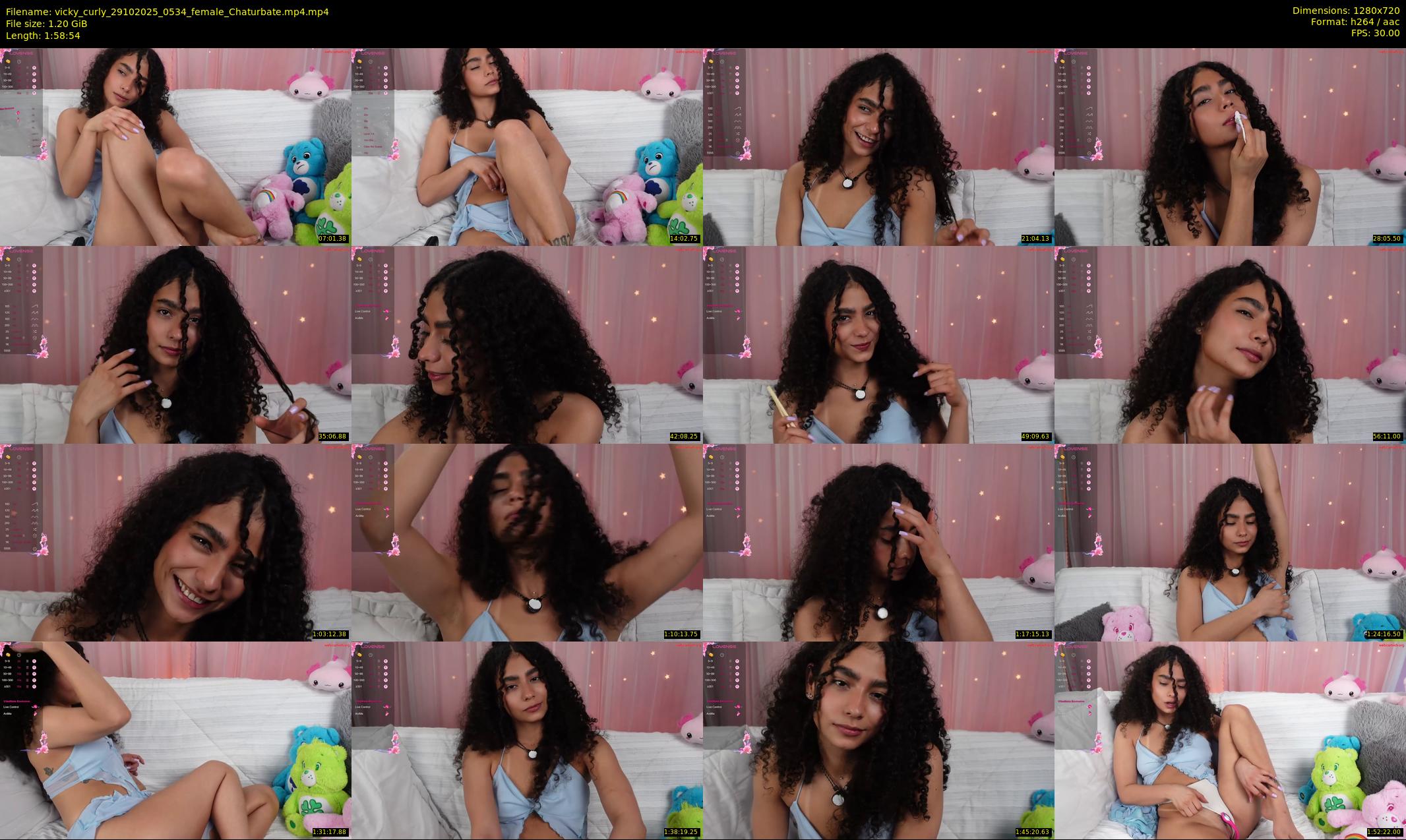 vicky_curly — 119 minute Chaturbate female cam show recording, 720p, Oct 29, 2025