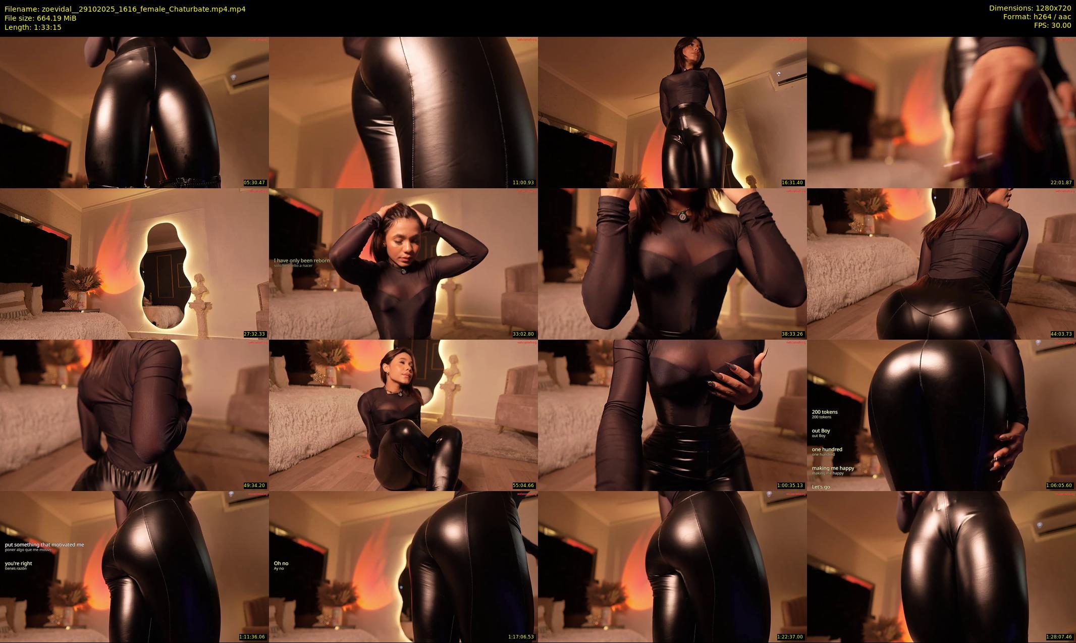 zoevidal_ — 94 minute Chaturbate female cam show recording, 720p, Oct 29, 2025