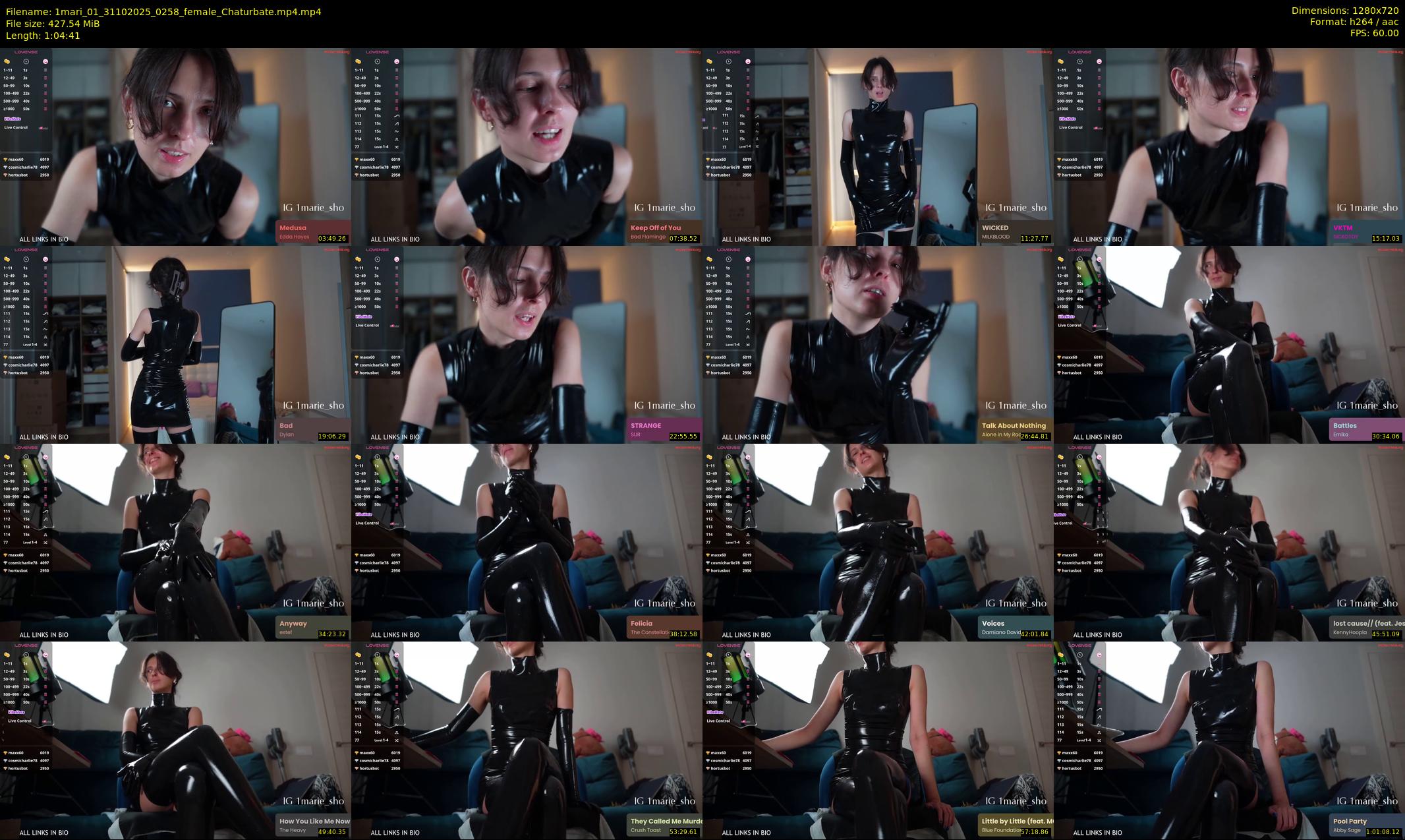 1mari_01 — 65 minute Chaturbate female cam show recording, 720p, Oct 31, 2025