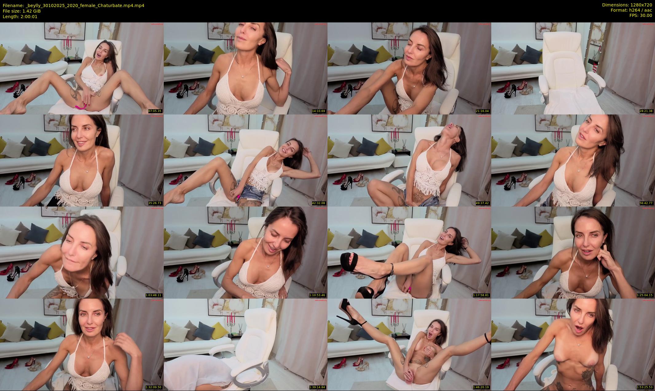 _beylly — 121 minute Chaturbate female cam show recording, 720p, Oct 30, 2025