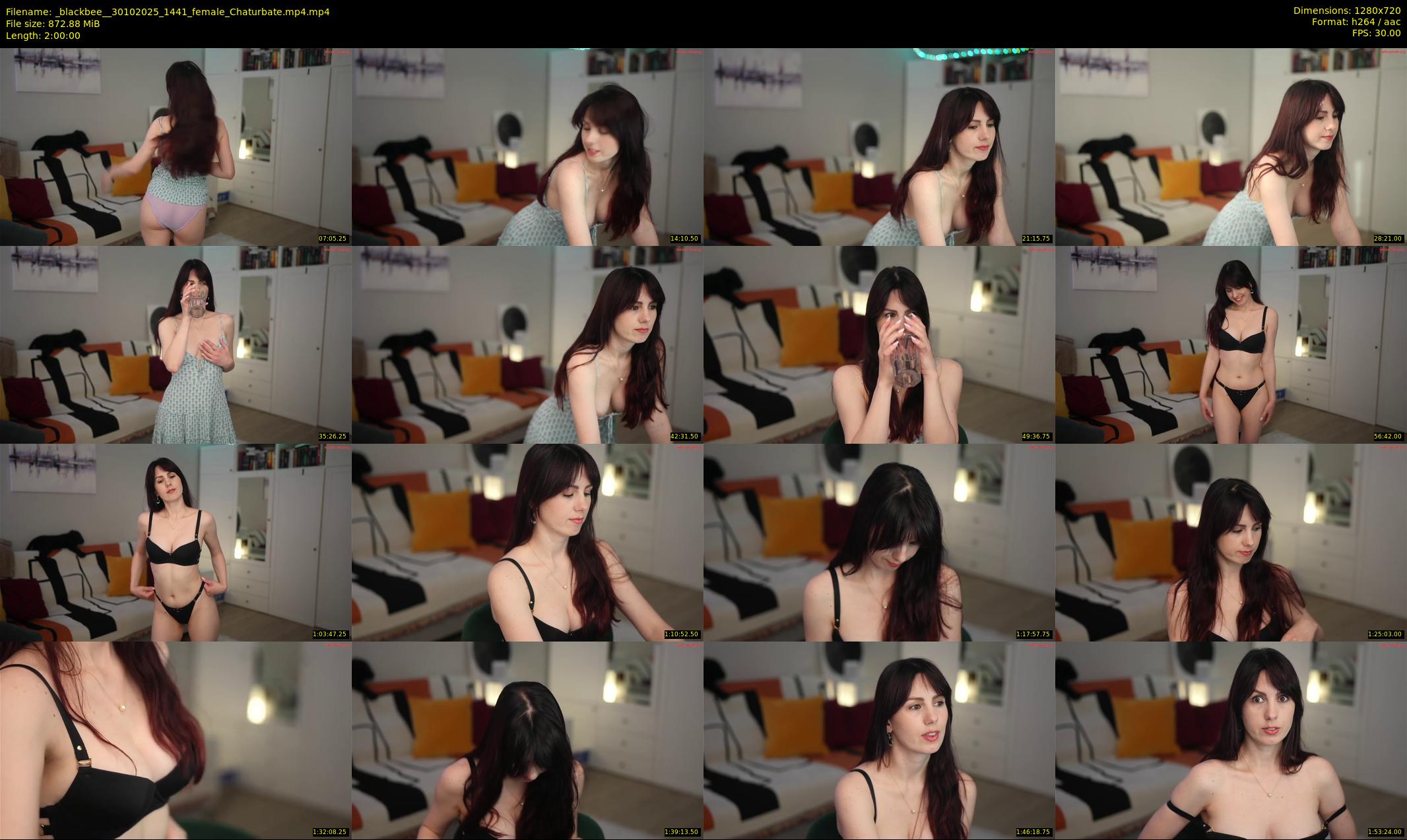_blackbee_ — 120 minute Chaturbate female cam show recording, 720p, Oct 30, 2025