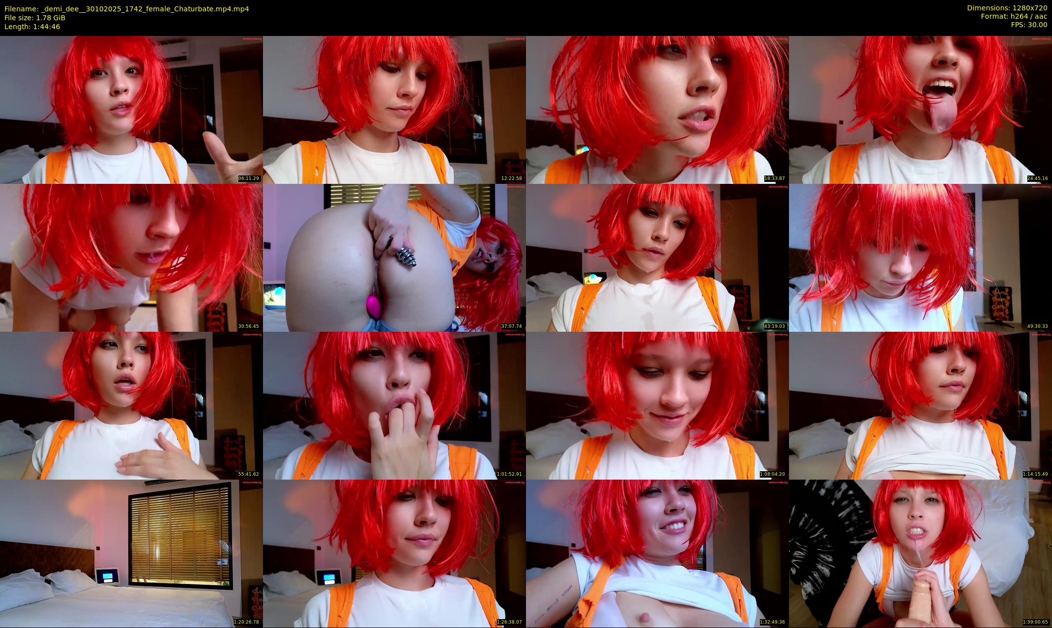 _demi_dee_ — 105 minute Chaturbate female cam show recording, 720p, Oct 30, 2025