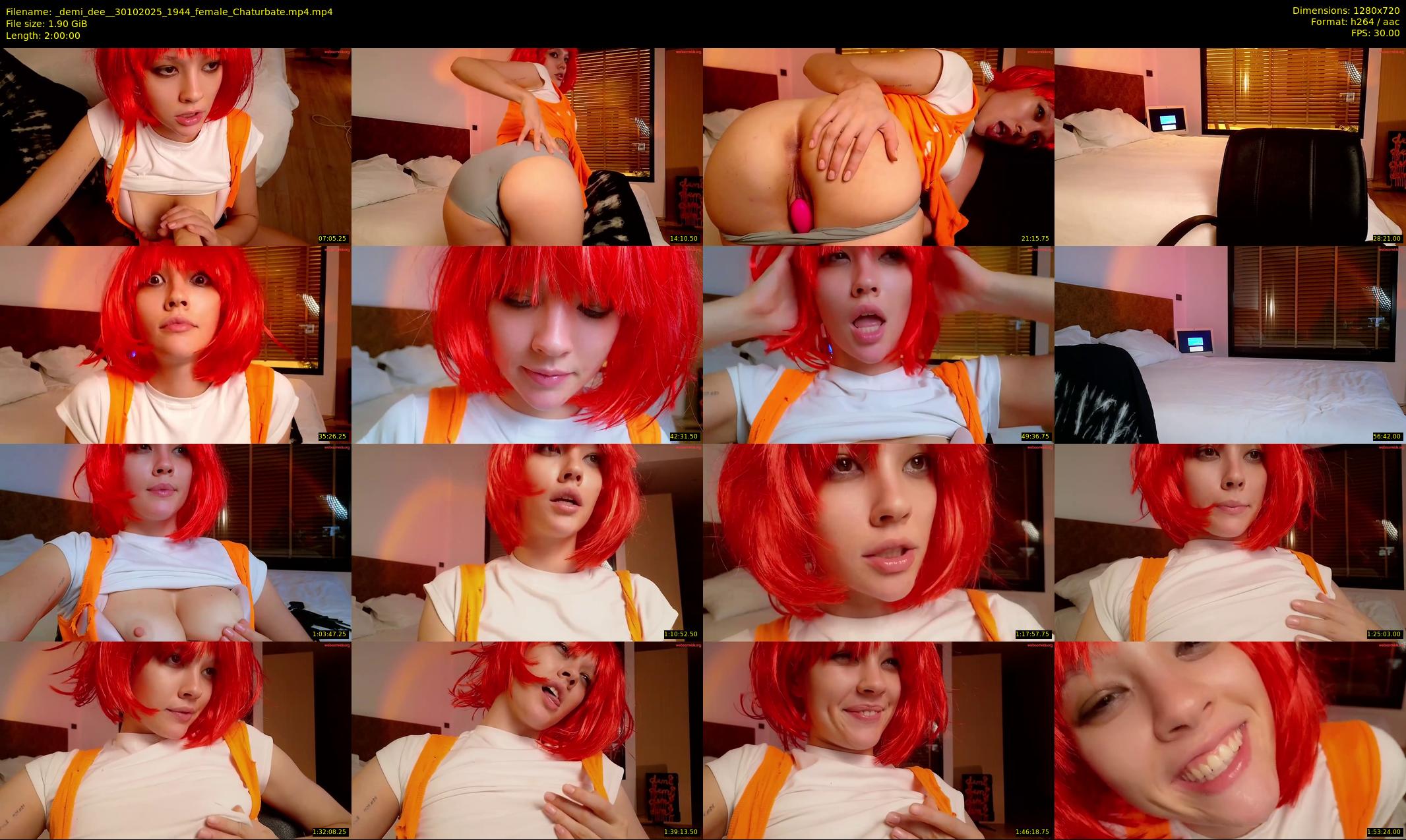 _demi_dee_ — 120 minute Chaturbate female cam show recording, 720p, Oct 30, 2025