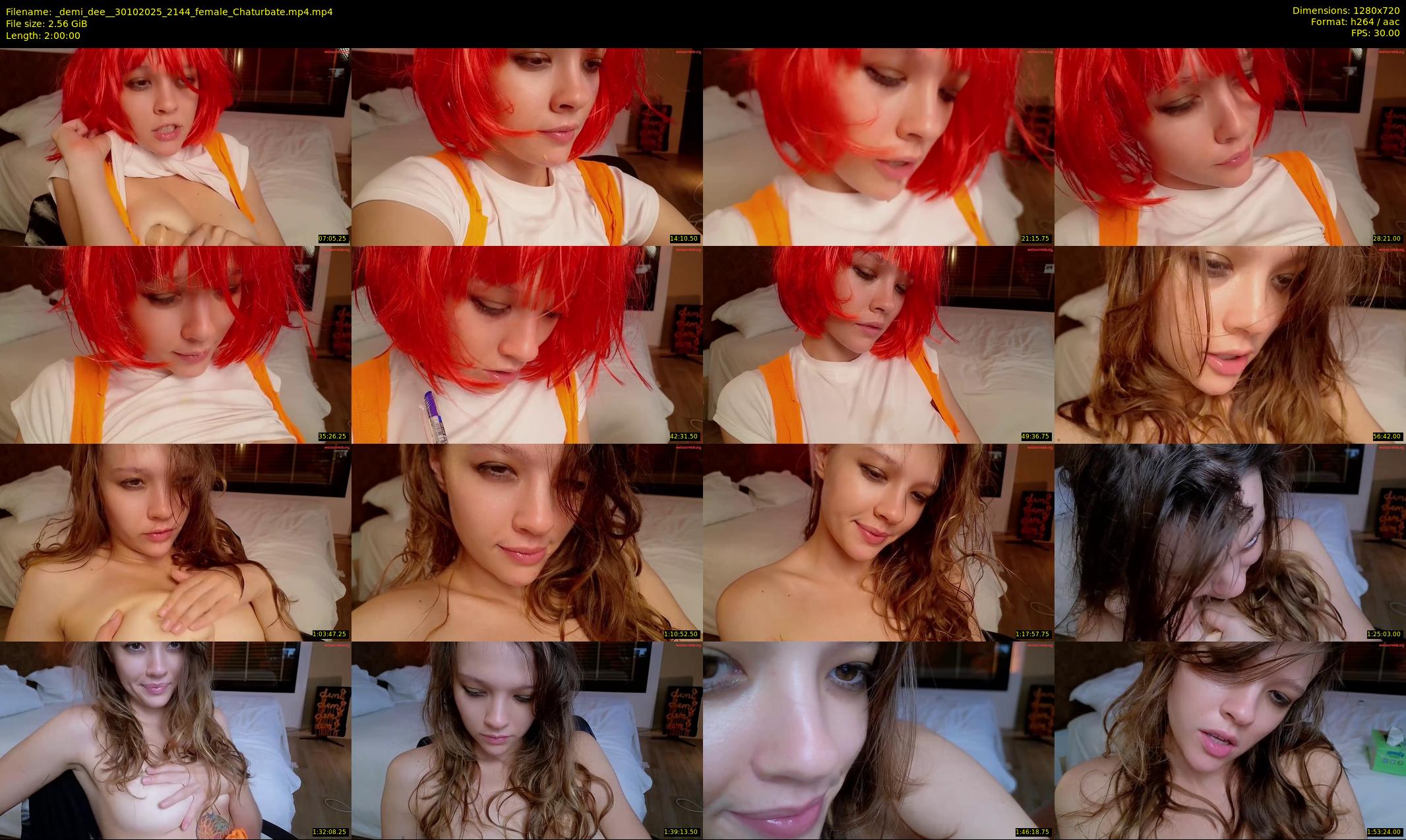 _demi_dee_ — 120 minute Chaturbate female cam show recording, 720p, Oct 30, 2025