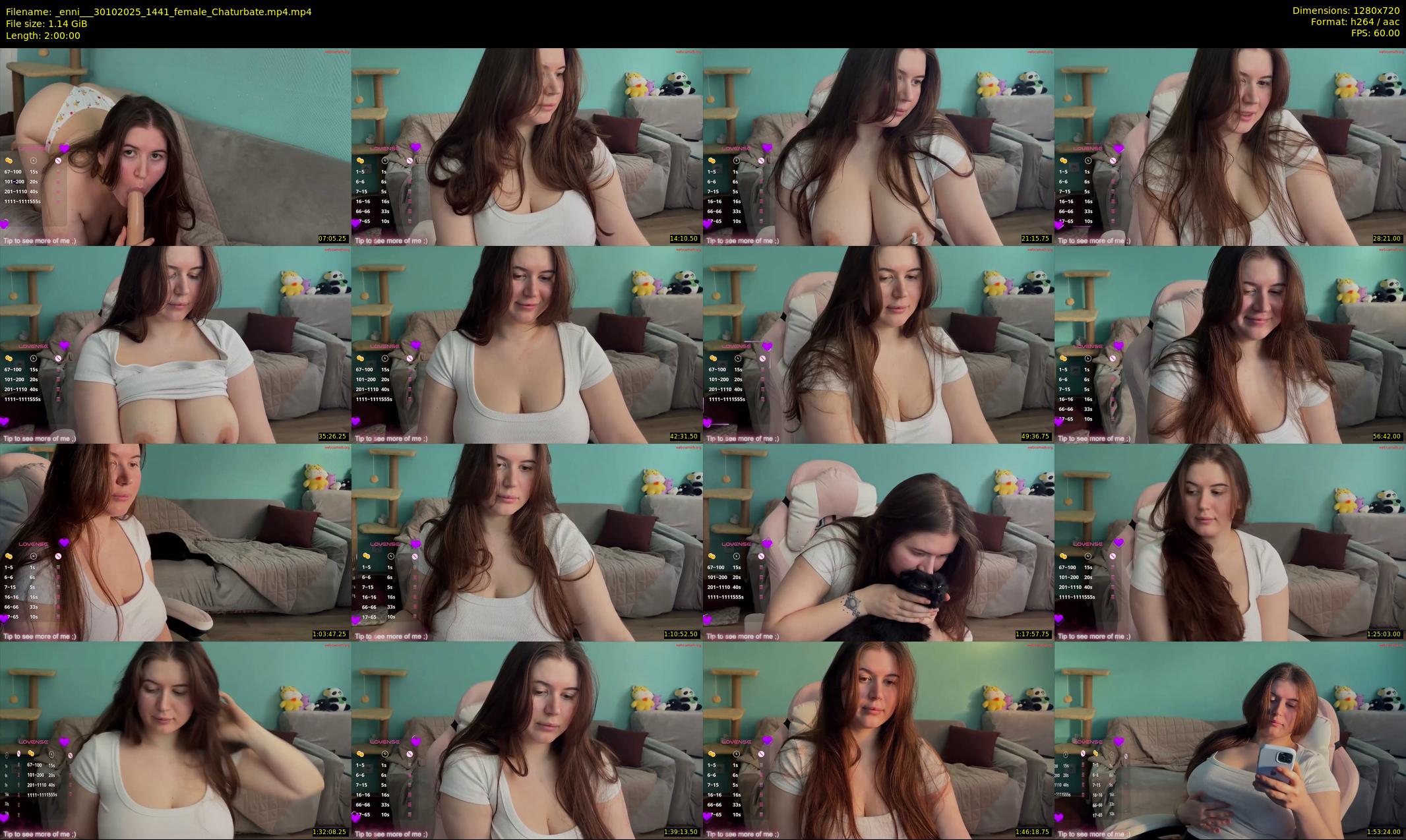 _enni__ — 120 minute Chaturbate female cam show recording, 720p, Oct 30, 2025
