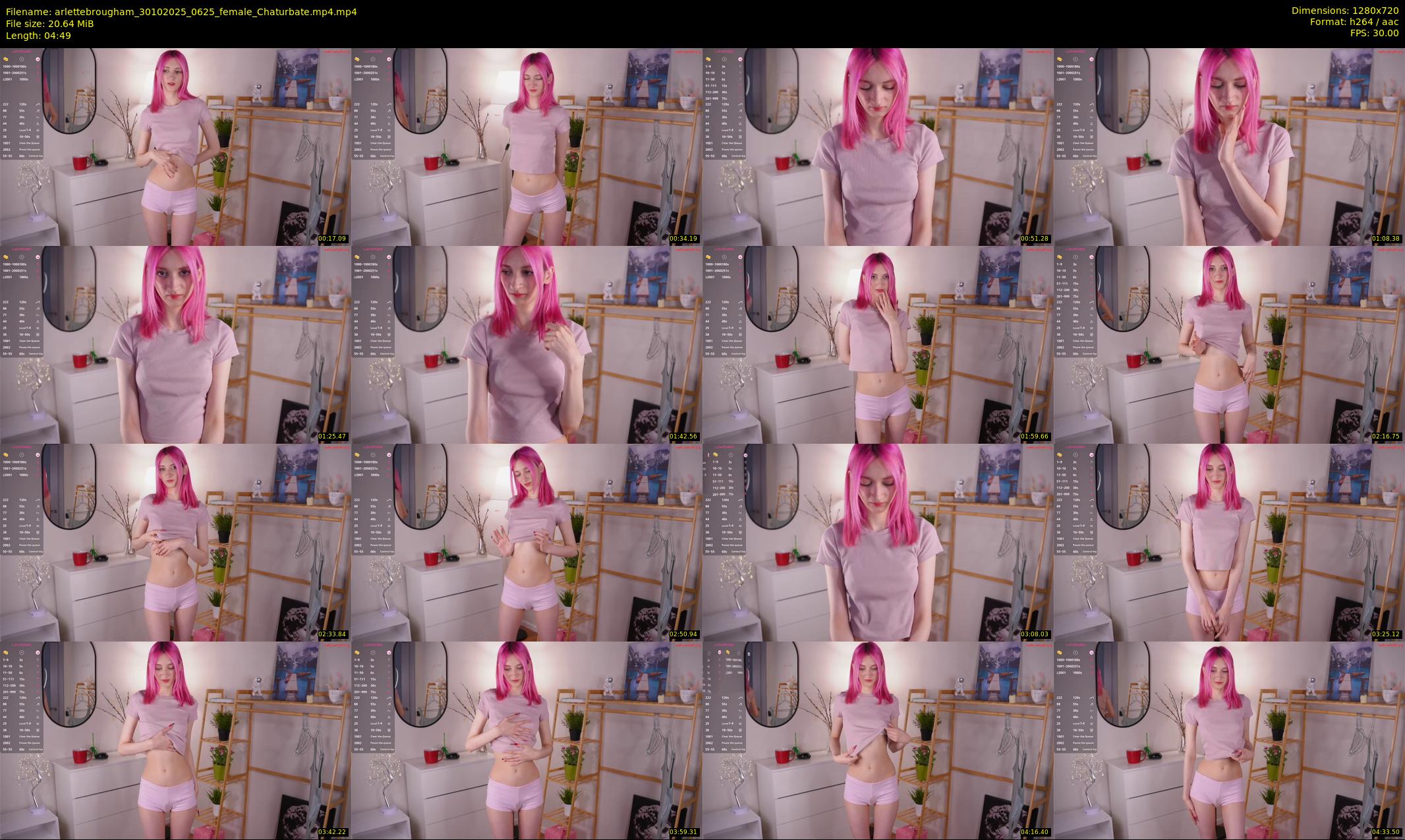 arlettebrougham — 5 minute Chaturbate female cam show recording, 720p, Oct 30, 2025