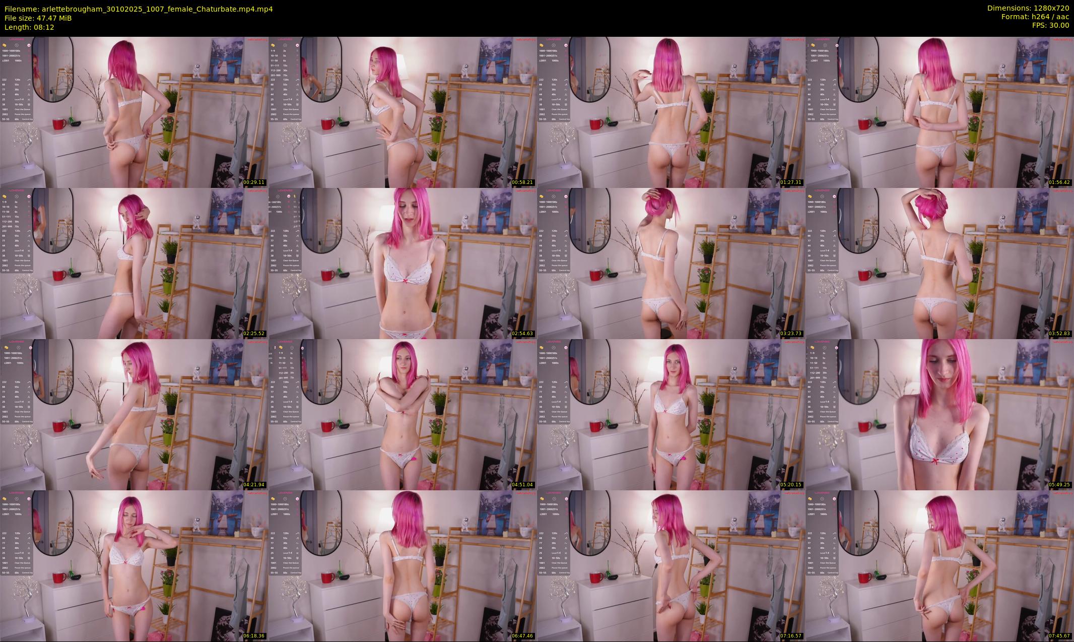 arlettebrougham — 9 minute Chaturbate female cam show recording, 720p, Oct 30, 2025