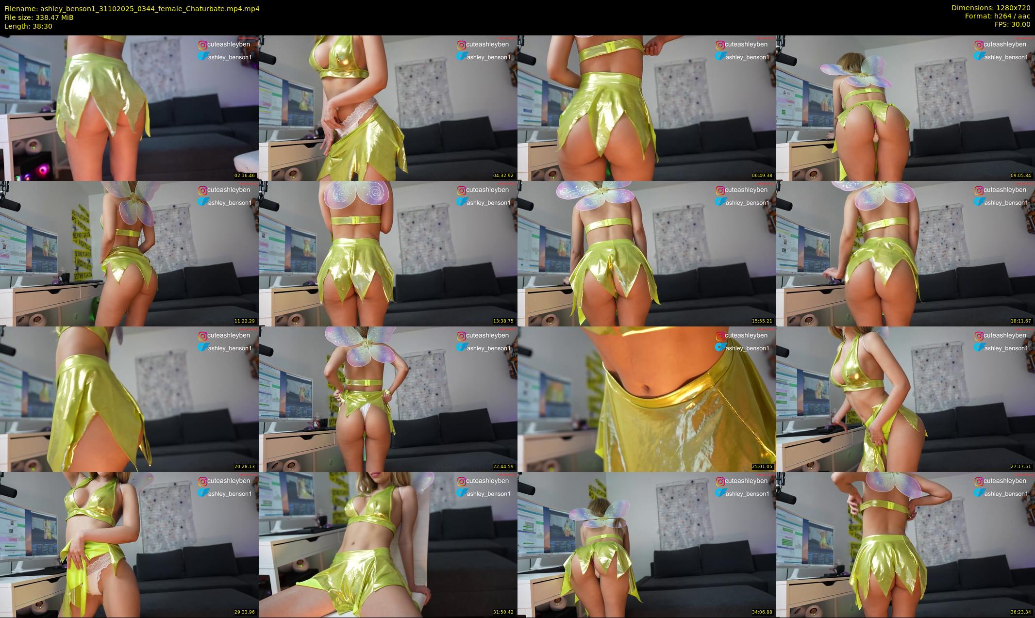 ashley_benson1 — 39 minute Chaturbate female cam show recording, 720p, Oct 31, 2025