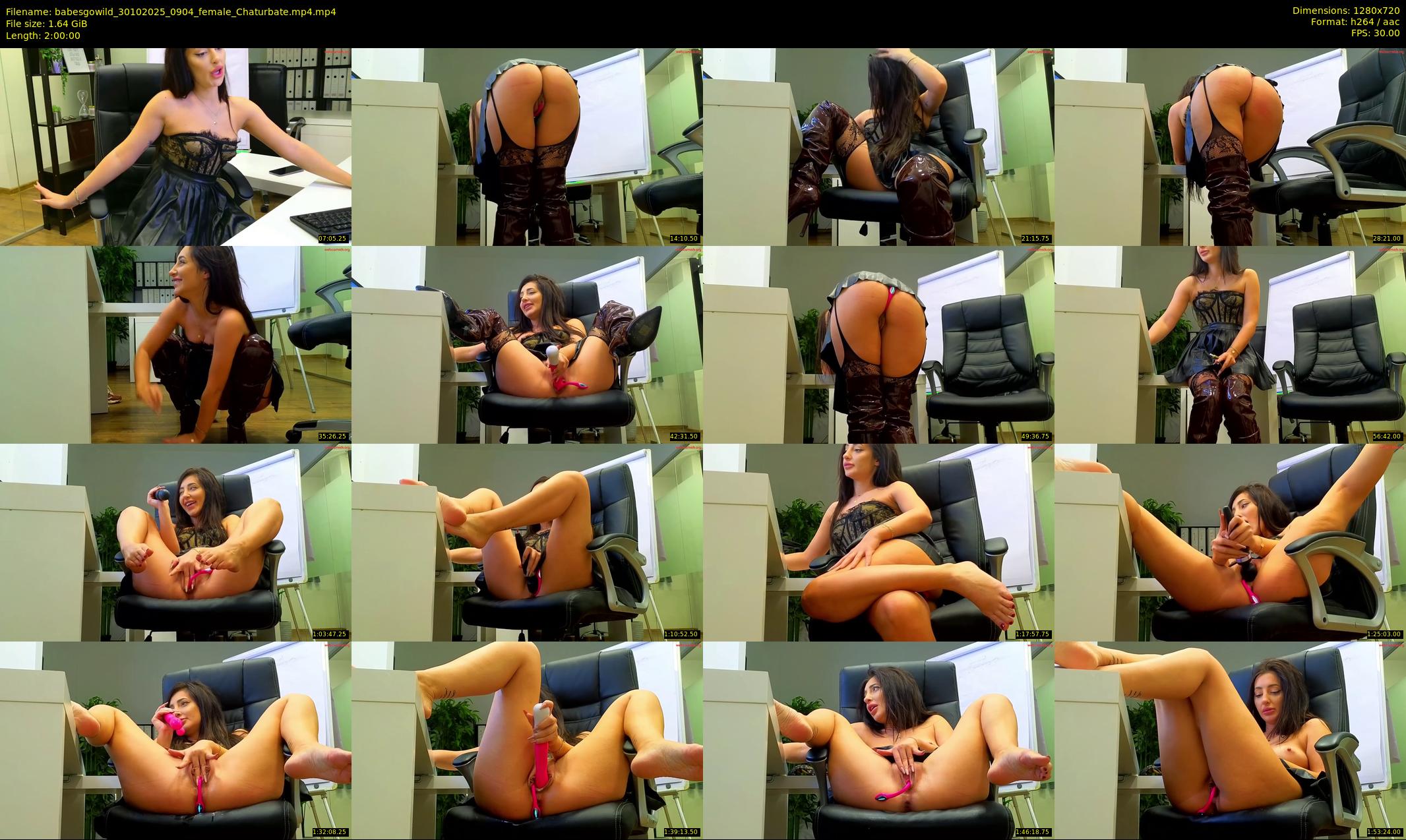 babesgowild — 120 minute Chaturbate couple cam show recording, 720p, Oct 30, 2025