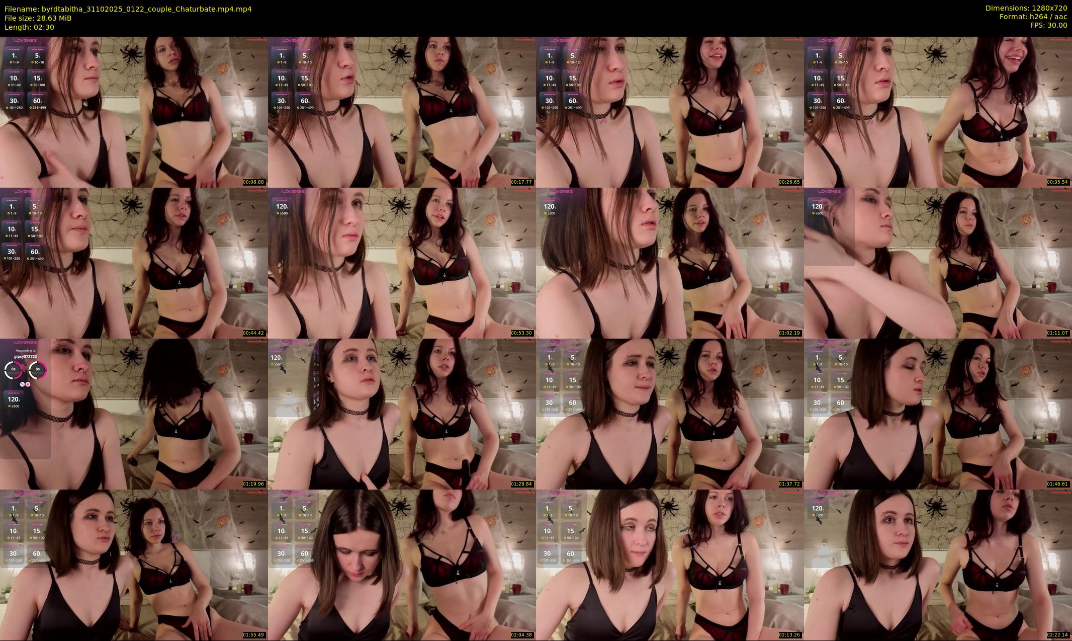 byrdtabitha — 3 minute Chaturbate female cam show recording, 720p, Oct 31, 2025