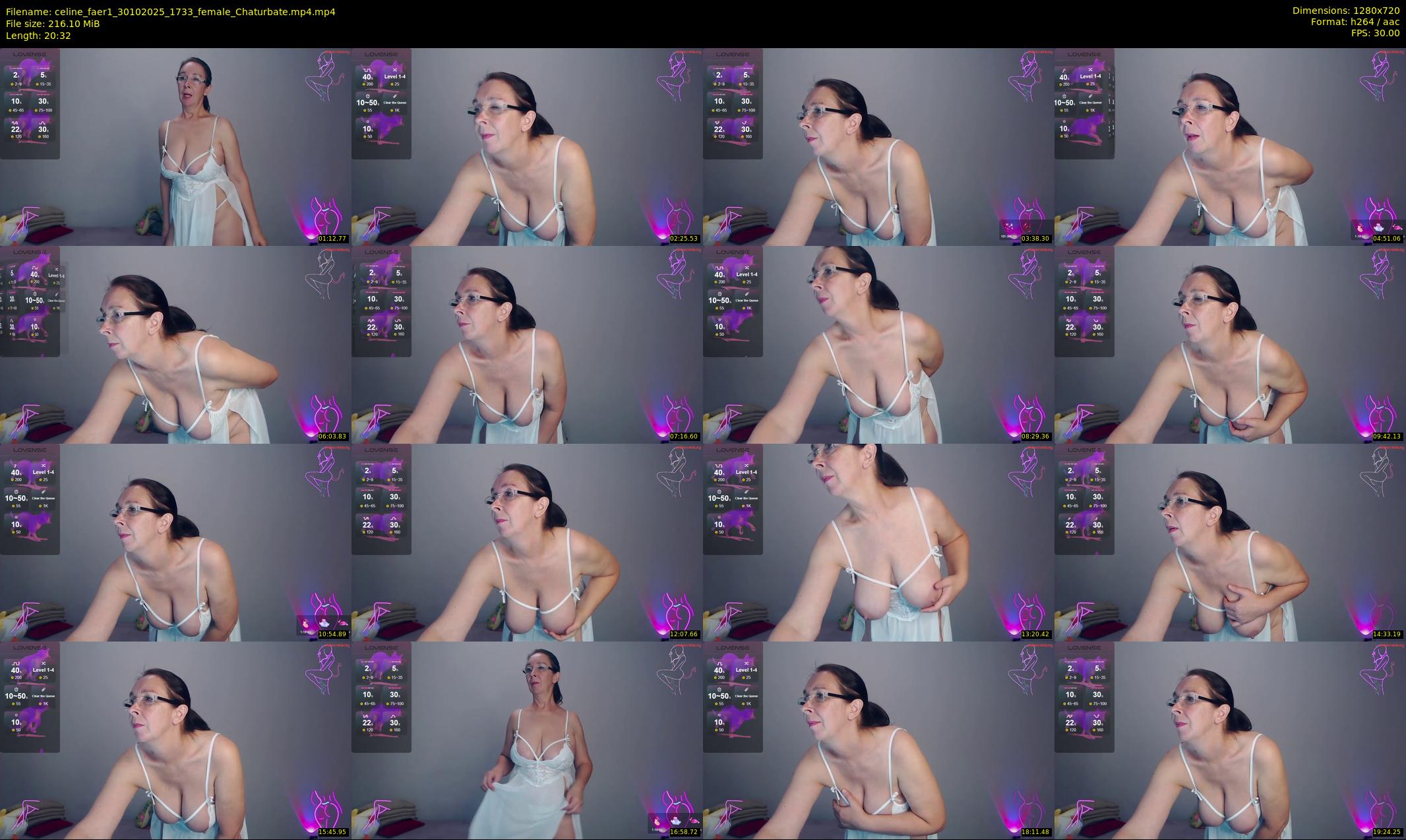 celine_faer1 — 21 minute Chaturbate female cam show recording, 720p, Oct 30, 2025