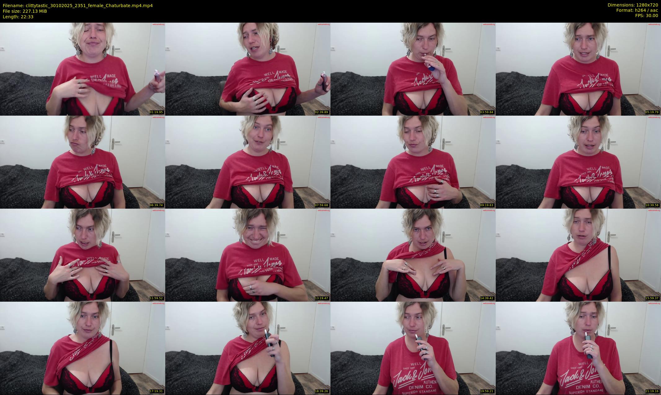 clittytastic — 23 minute Chaturbate female cam show recording, 720p, Oct 30, 2025
