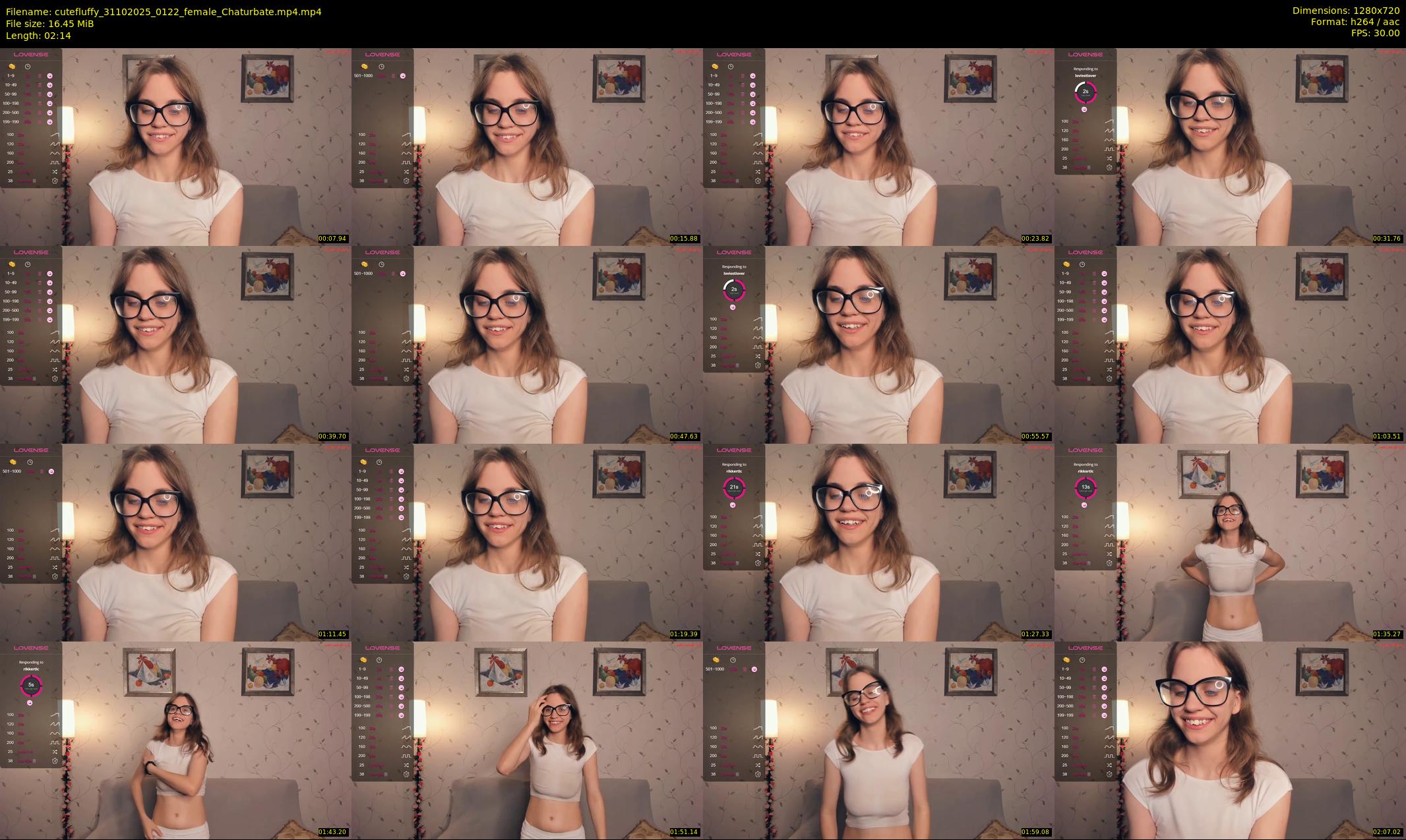 cutefluffy — 3 minute Chaturbate female cam show recording, 720p, Oct 31, 2025