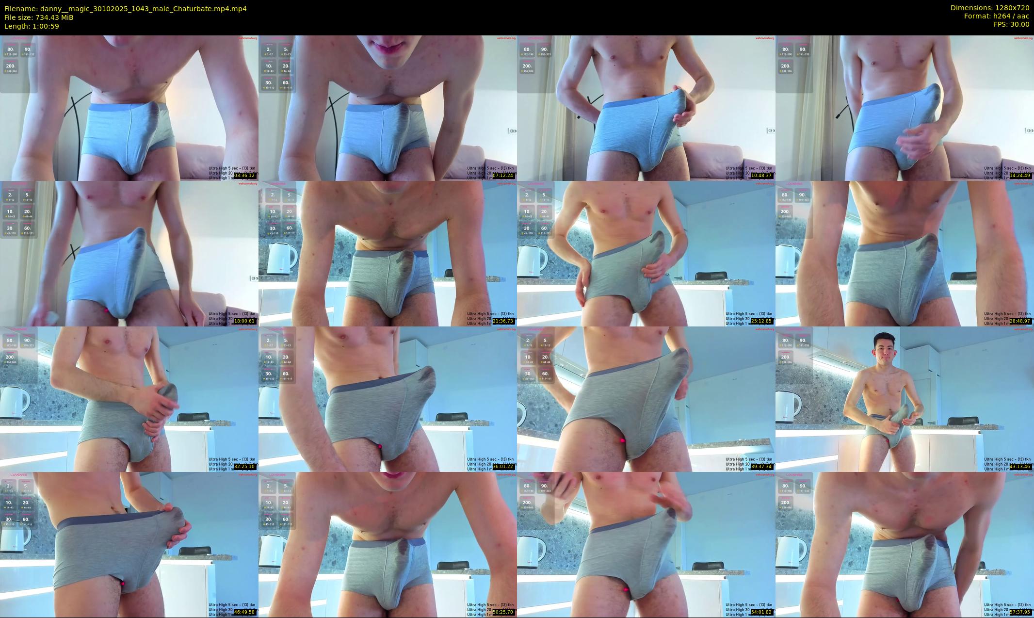 danny__magic — 61 minute Chaturbate male cam show recording, 720p, Oct 30, 2025