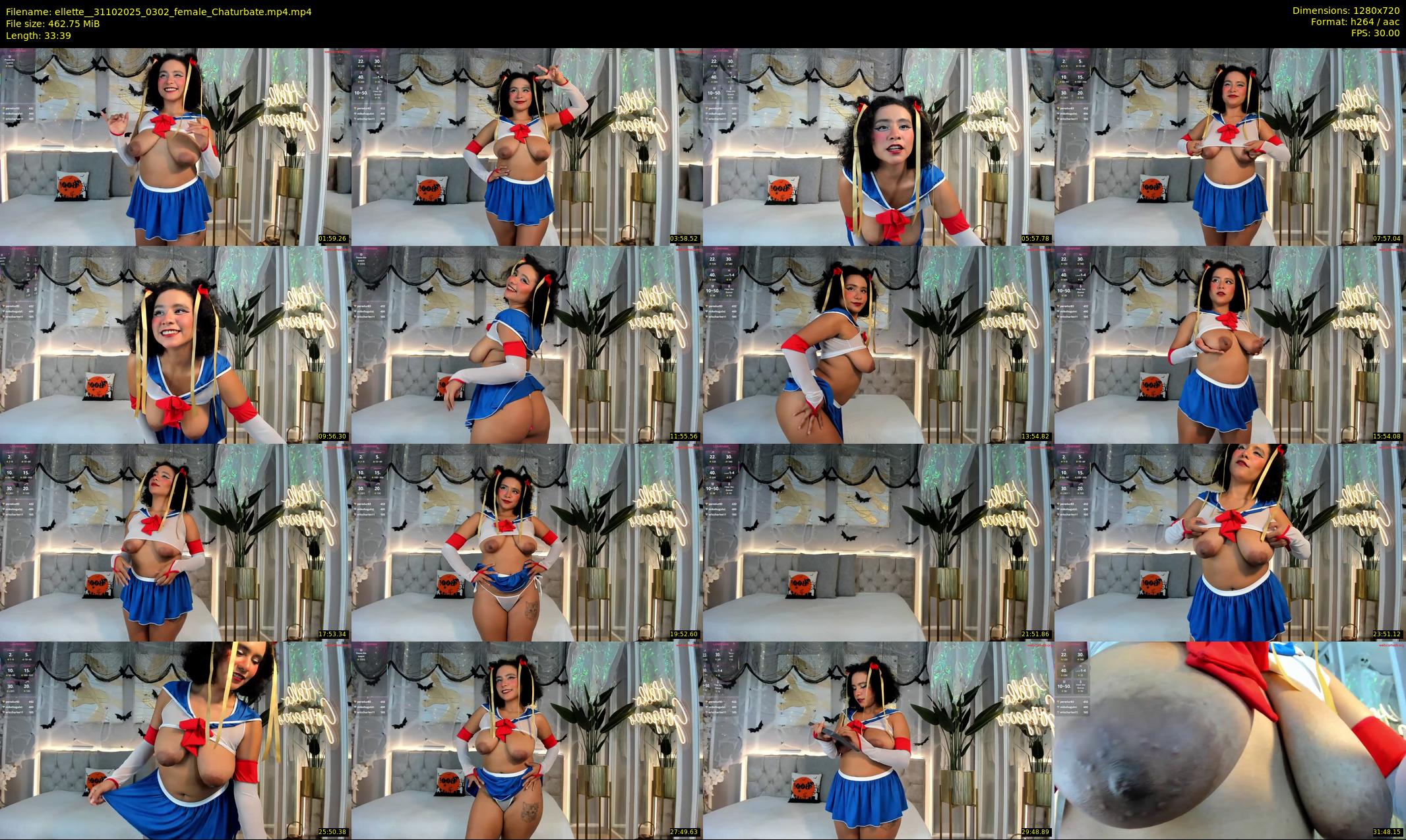 ellette_ — 34 minute Chaturbate female cam show recording, 720p, Oct 31, 2025