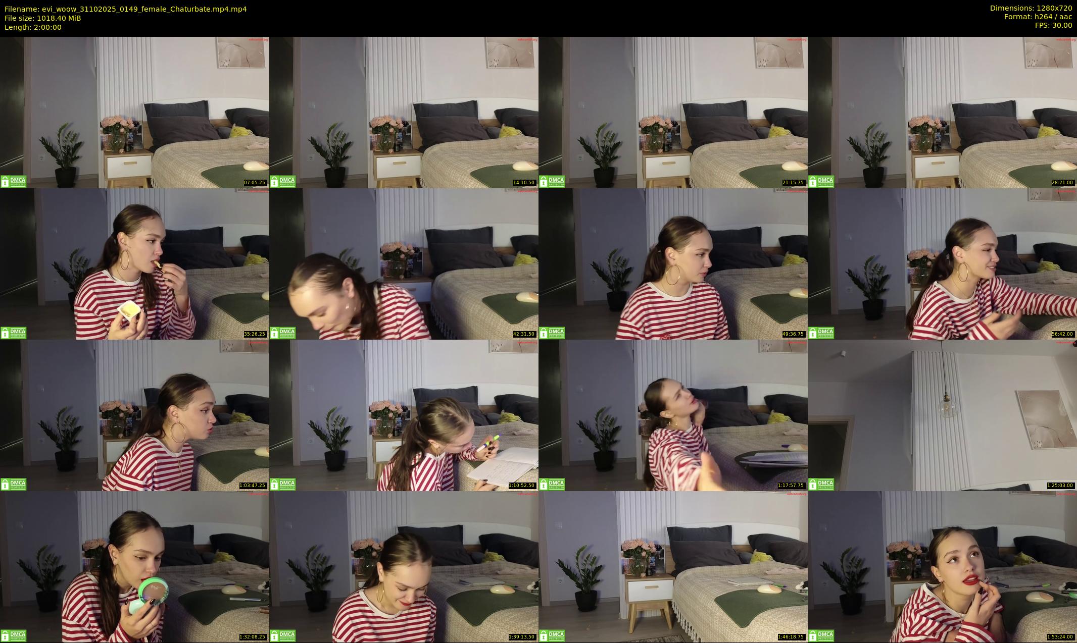 evi_woow — 120 minute Chaturbate female cam show recording, 720p, Oct 31, 2025