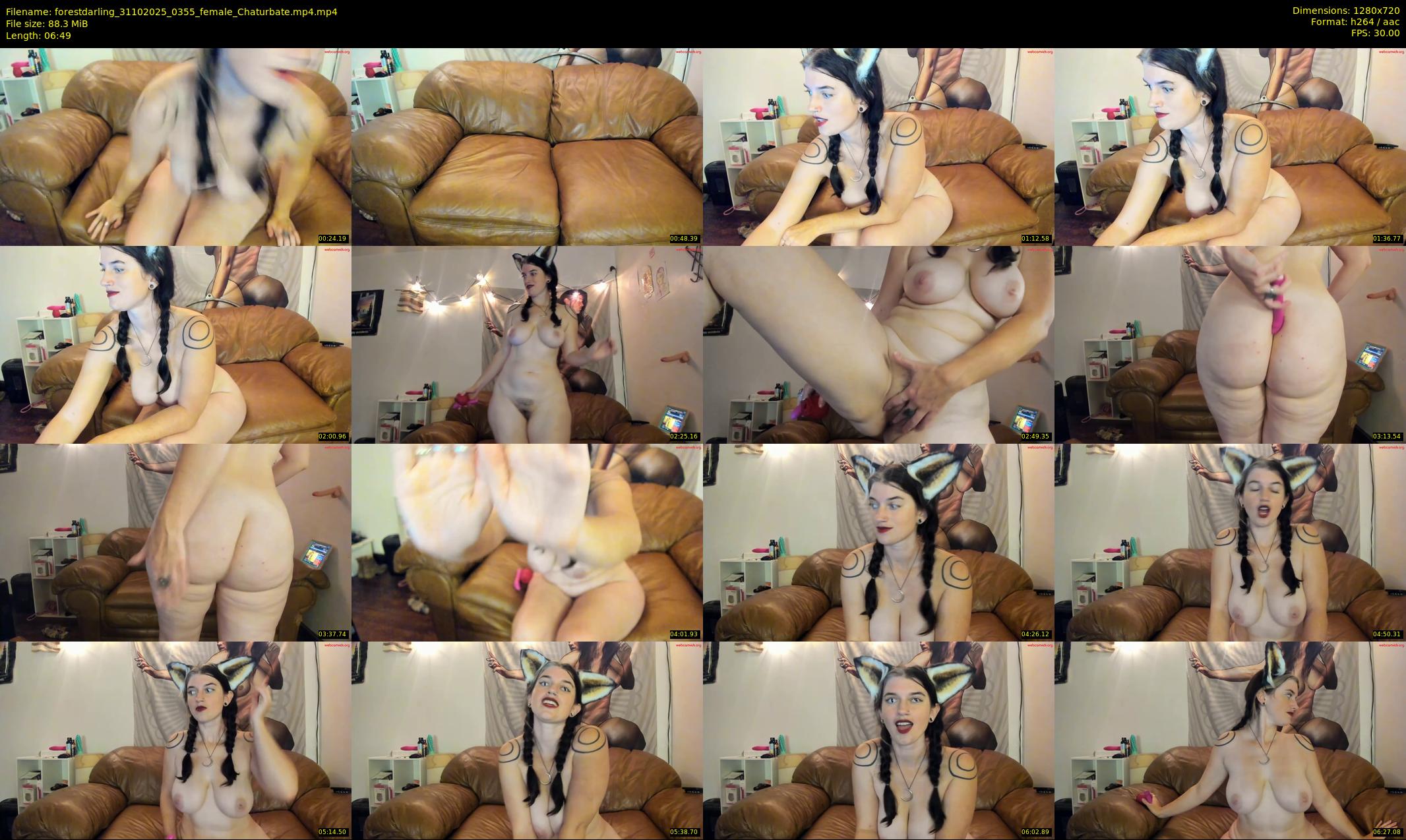 forestdarling — 7 minute Chaturbate female cam show recording, 720p, Oct 31, 2025