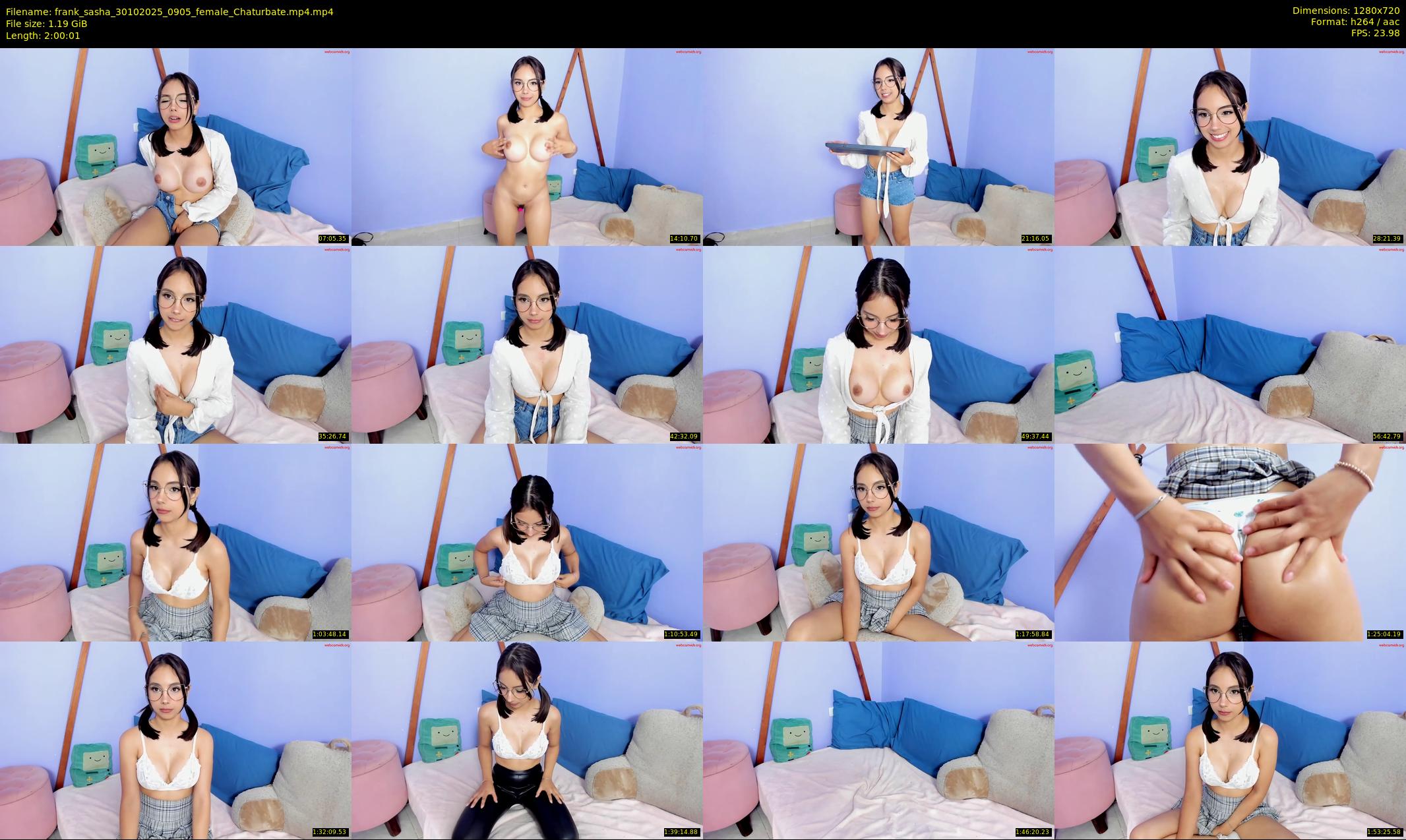 frank_sasha — 121 minute Chaturbate couple cam show recording, 720p, Oct 30, 2025
