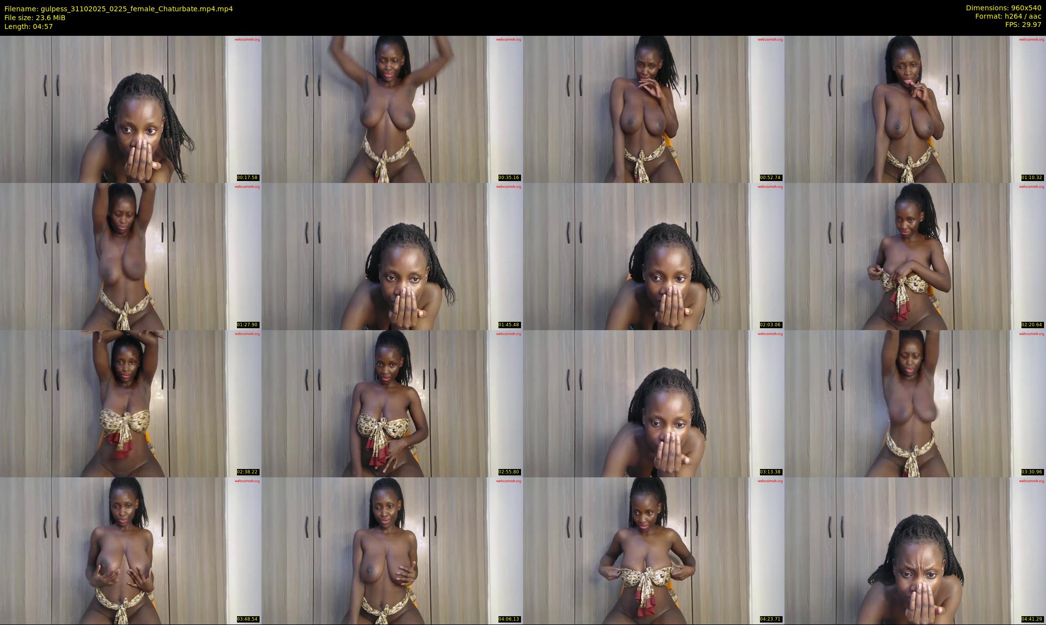 gulpess — 5 minute Chaturbate female cam show recording, 480p, Oct 31, 2025
