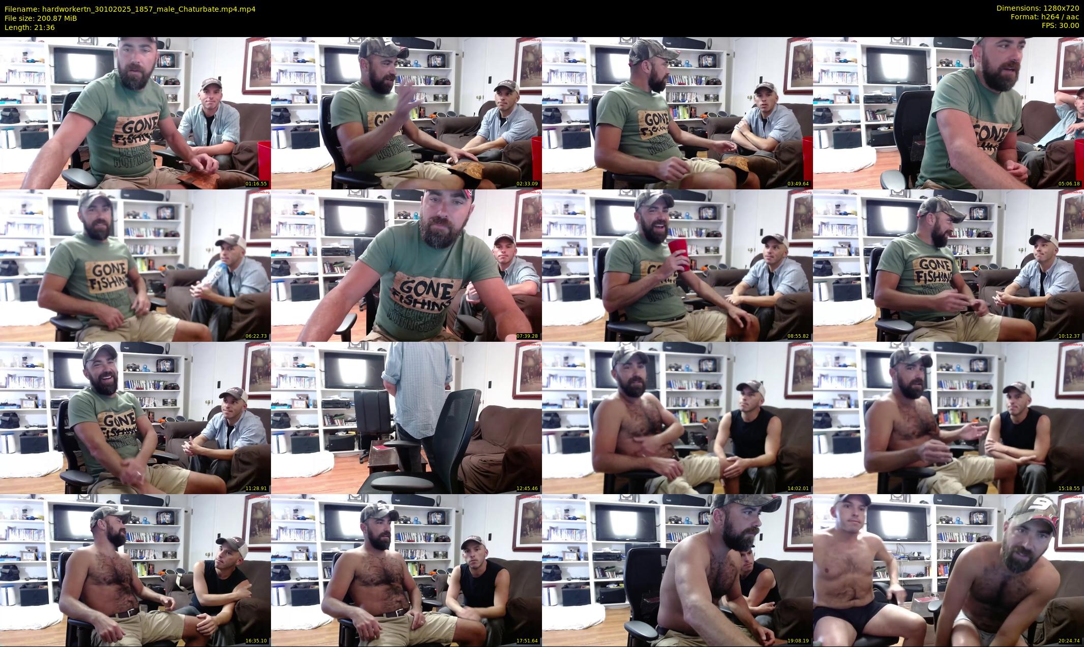 hardworkertn — 22 minute Chaturbate male cam show recording, 720p, Oct 30, 2025