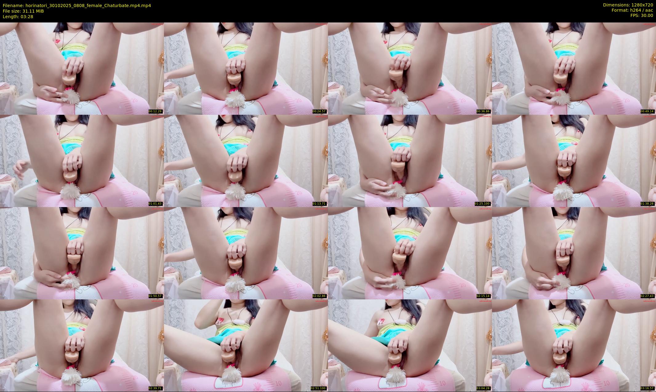 horinatori — 4 minute Chaturbate female cam show recording, 720p, Oct 30, 2025