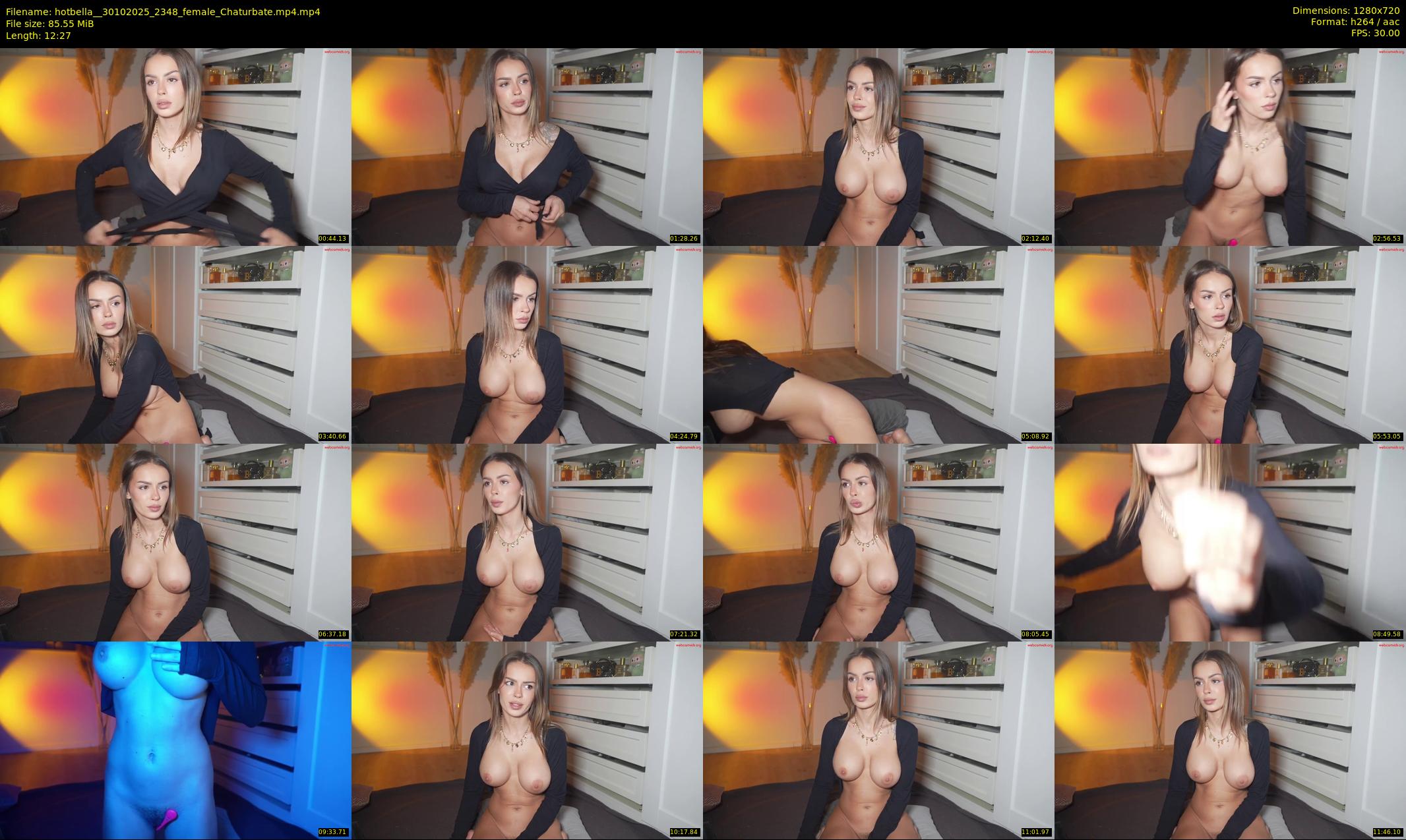 hotbella_ — 13 minute Chaturbate female cam show recording, 720p, Oct 30, 2025