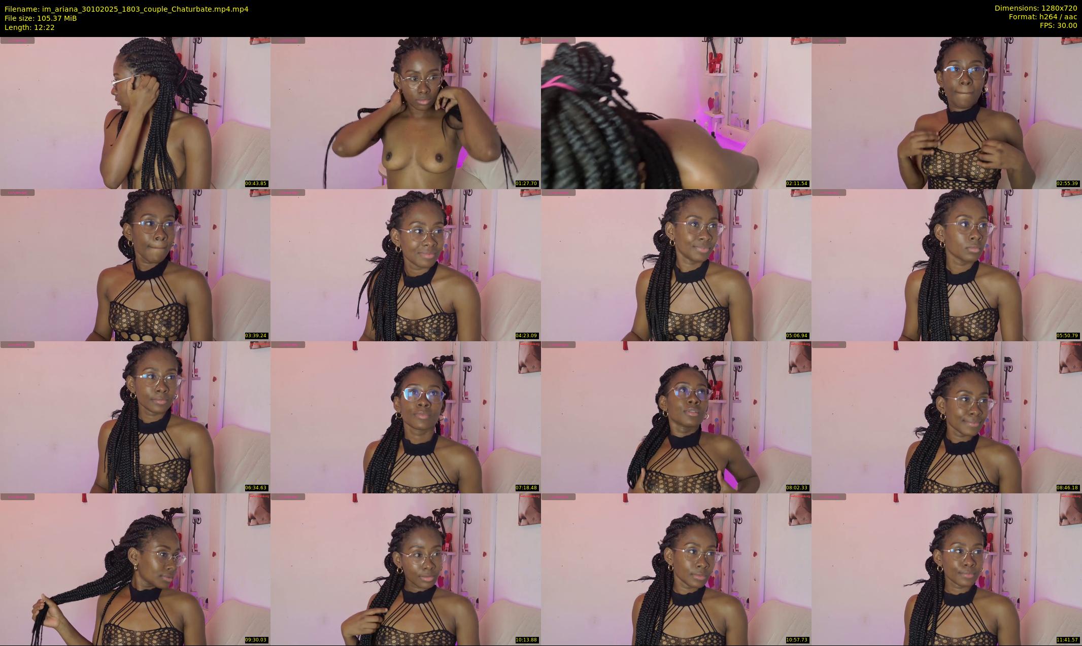 im_ariana — 13 minute Chaturbate couple cam show recording, 720p, Oct 30, 2025