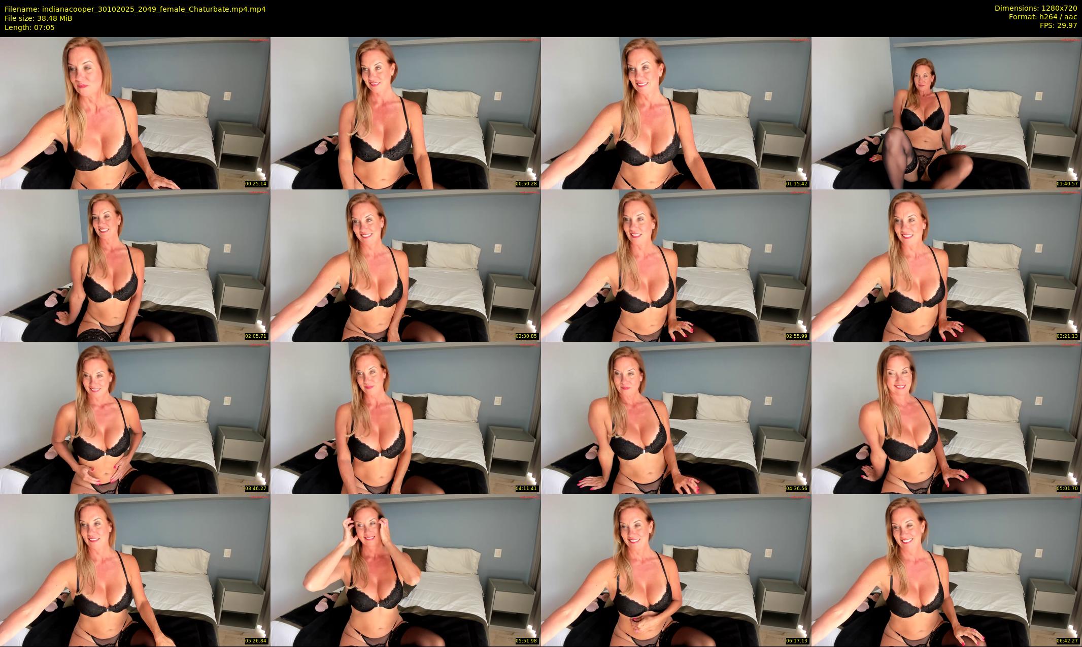 indianacooper — 8 minute Chaturbate female cam show recording, 720p, Oct 30, 2025