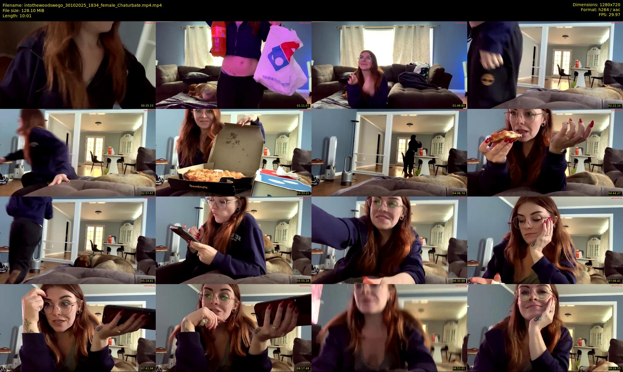 intothewoodswego — 11 minute Chaturbate female cam show recording, 720p, Oct 30, 2025
