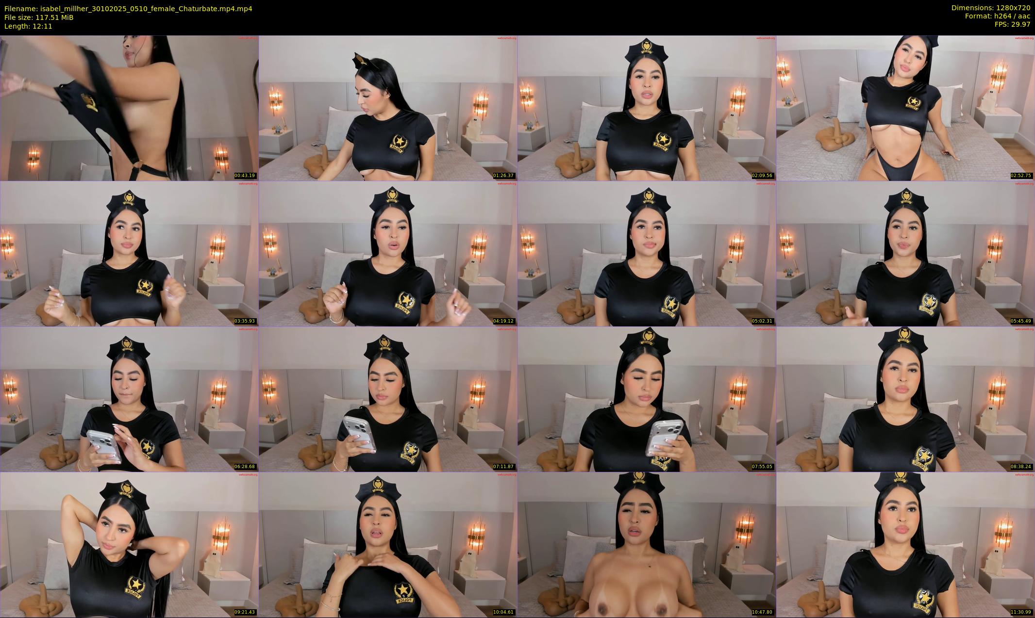 isabel_millher — 13 minute Chaturbate female cam show recording, 720p, Oct 30, 2025