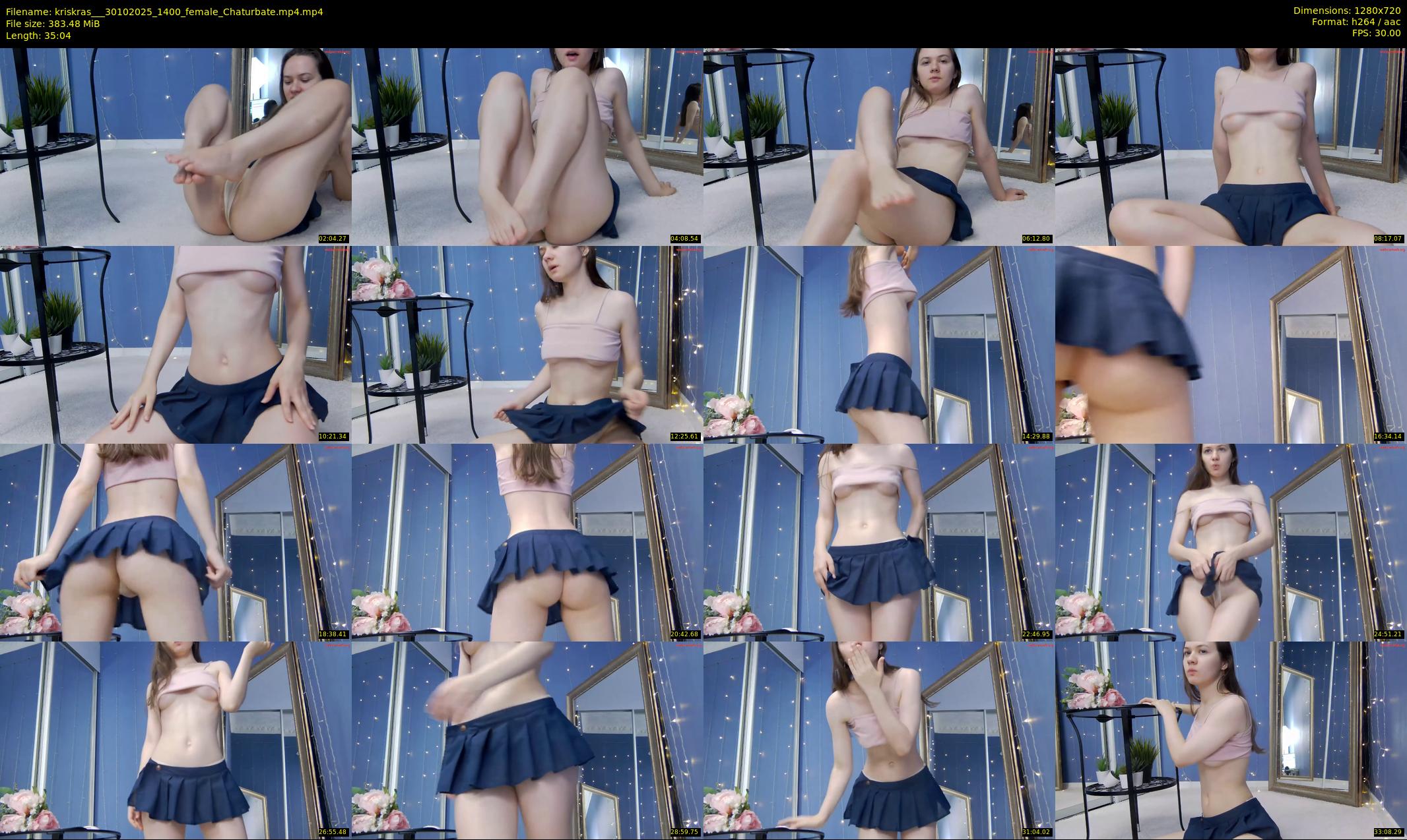 kriskras__ — 36 minute Chaturbate female cam show recording, 720p, Oct 30, 2025