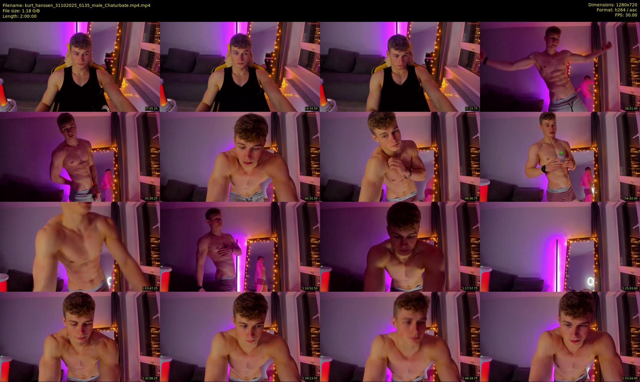kurt_hanssen — 120 minute Chaturbate male cam show recording, 720p, Oct 31, 2025