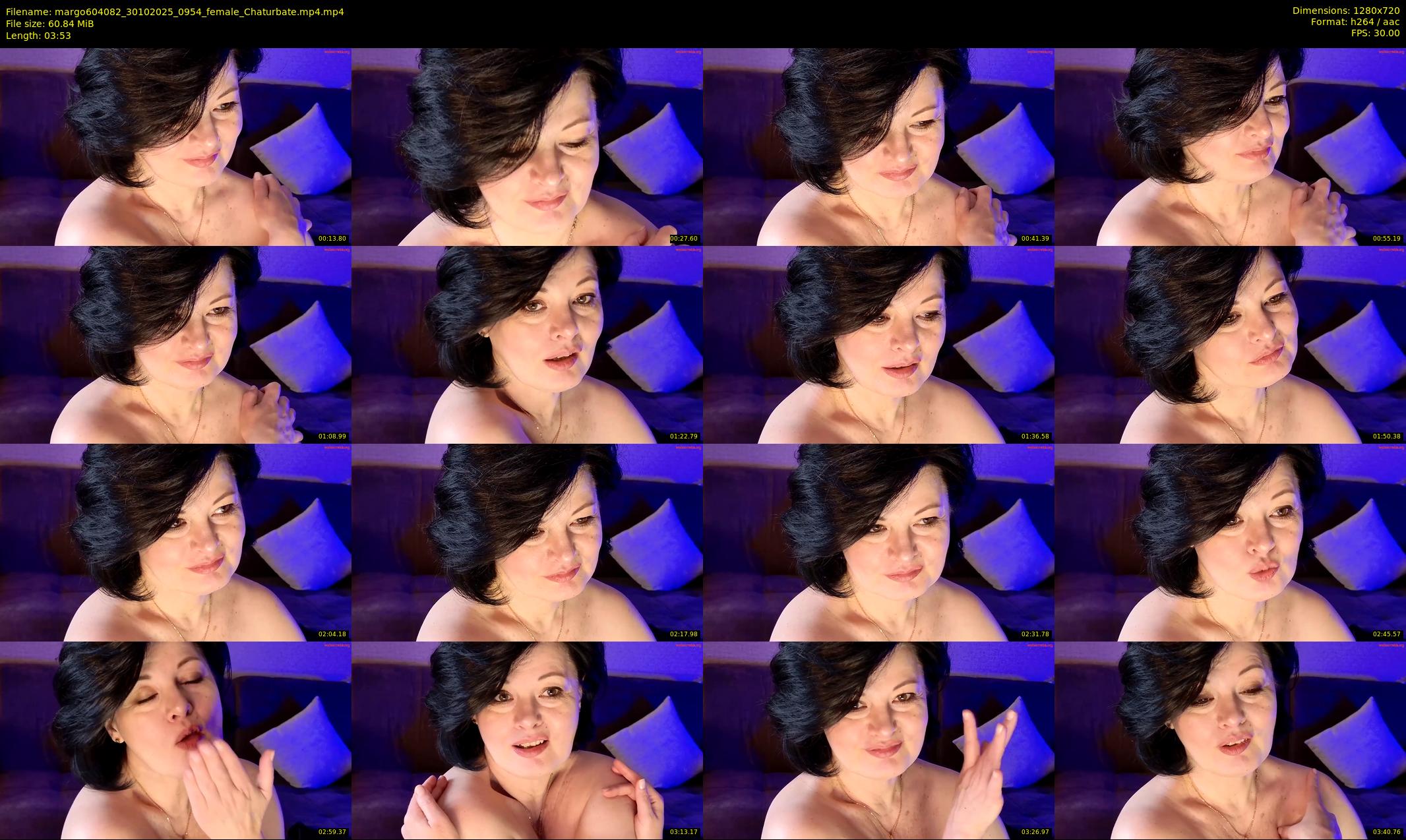 margo604082 — 4 minute Chaturbate female cam show recording, 720p, Oct 30, 2025