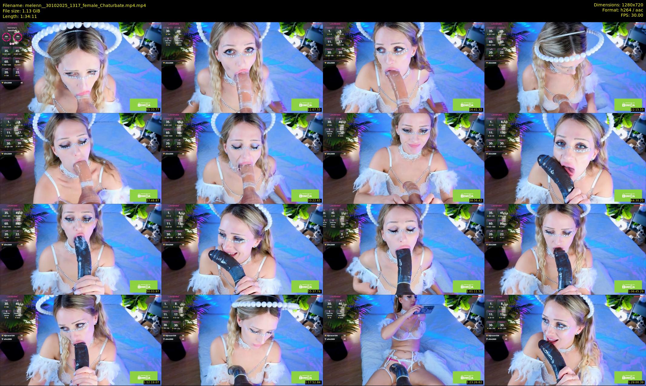 melenn_ — 95 minute Chaturbate female cam show recording, 720p, Oct 30, 2025