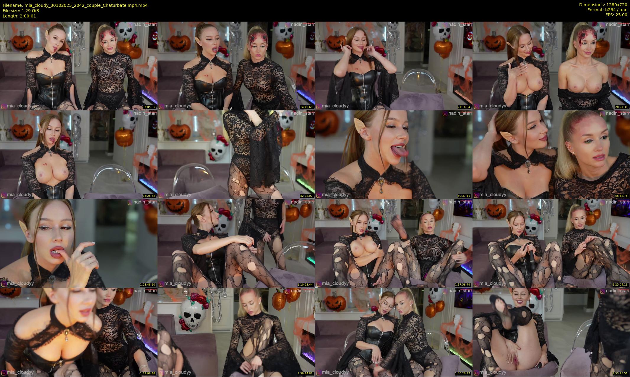 mia_cloudy — 121 minute Chaturbate female cam show recording, 720p, Oct 30, 2025