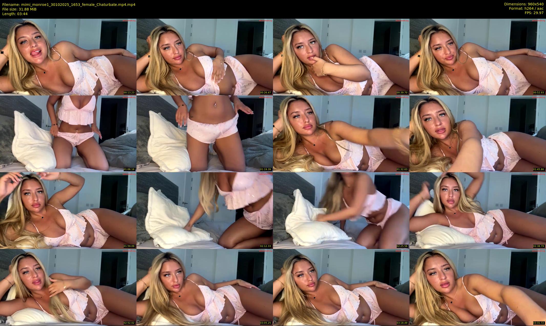 mimi_monroe1 — 4 minute Chaturbate female cam show recording, 480p, Oct 30, 2025