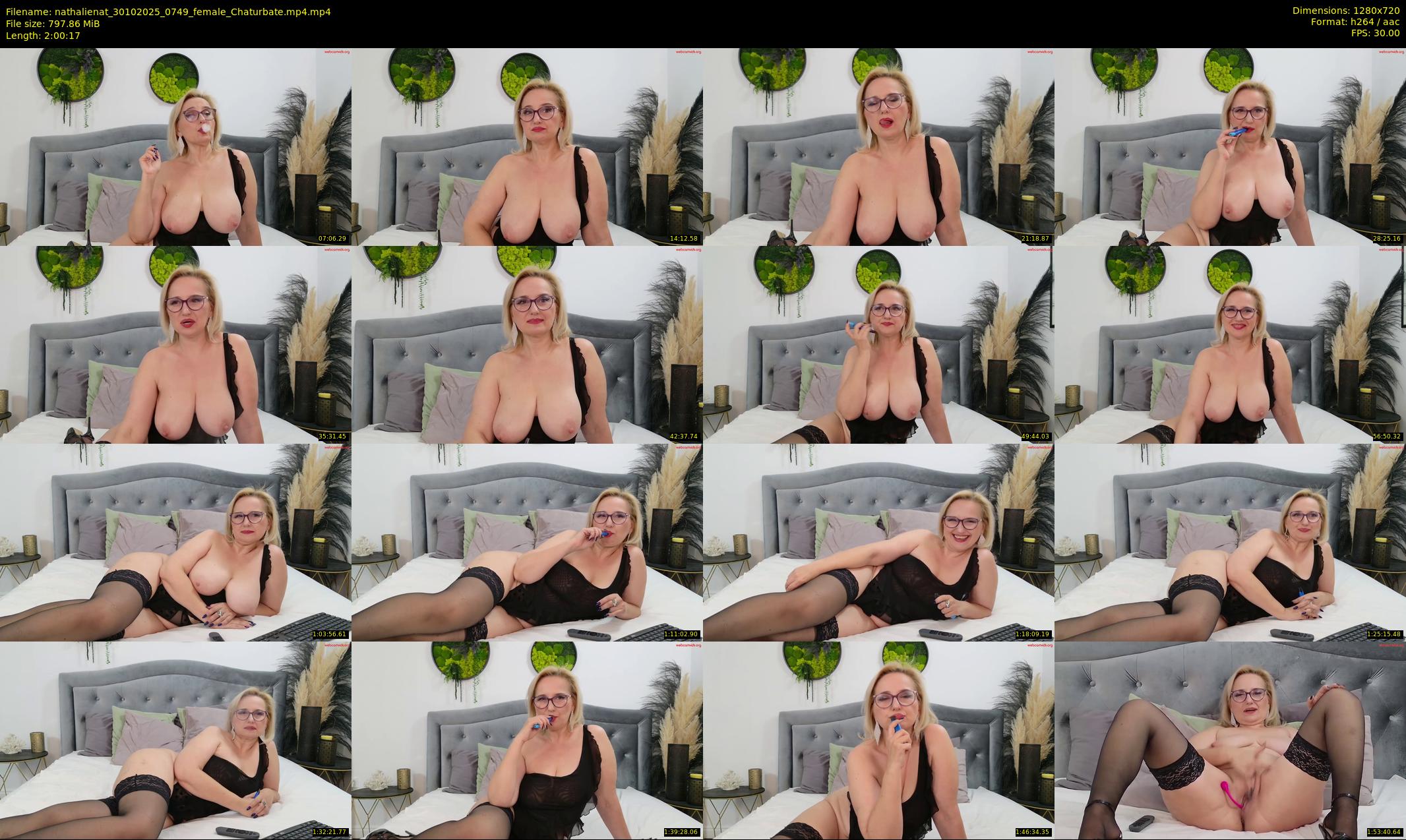 nathalienat — 121 minute Chaturbate female cam show recording, 720p, Oct 30, 2025