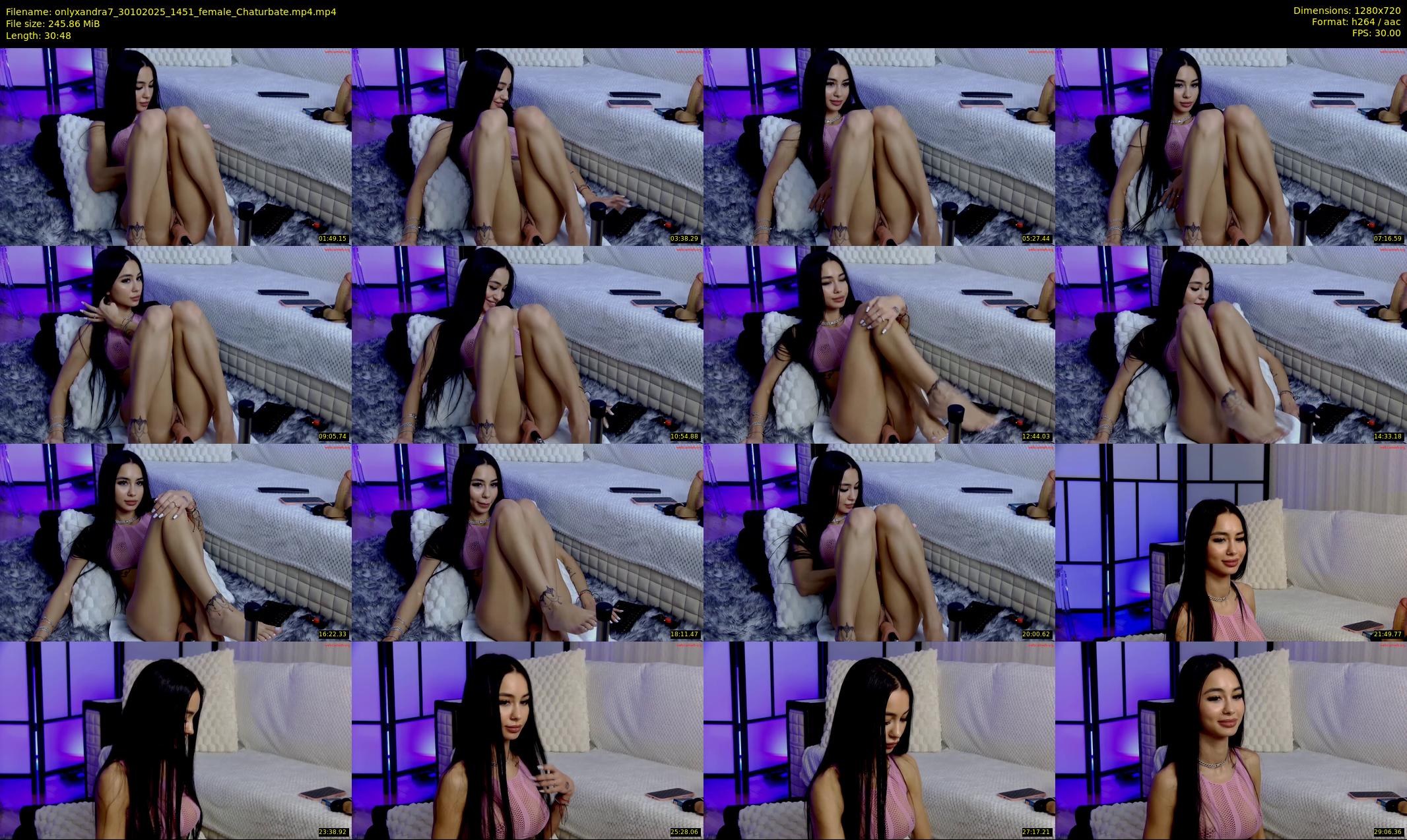onlyxandra7 — 31 minute Chaturbate female cam show recording, 720p, Oct 30, 2025